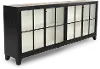 Ryan Black and White 96  Long Cabinet