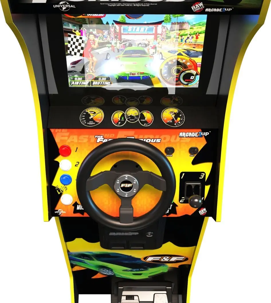 FAF-A-300211 Arcade1Up The Fast & The Furious Deluxe Arcade Game-3