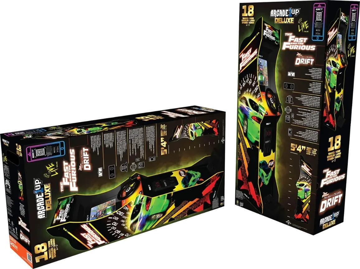 FAF-A-300211 Arcade1Up The Fast & The Furious Deluxe Arcade Game-7