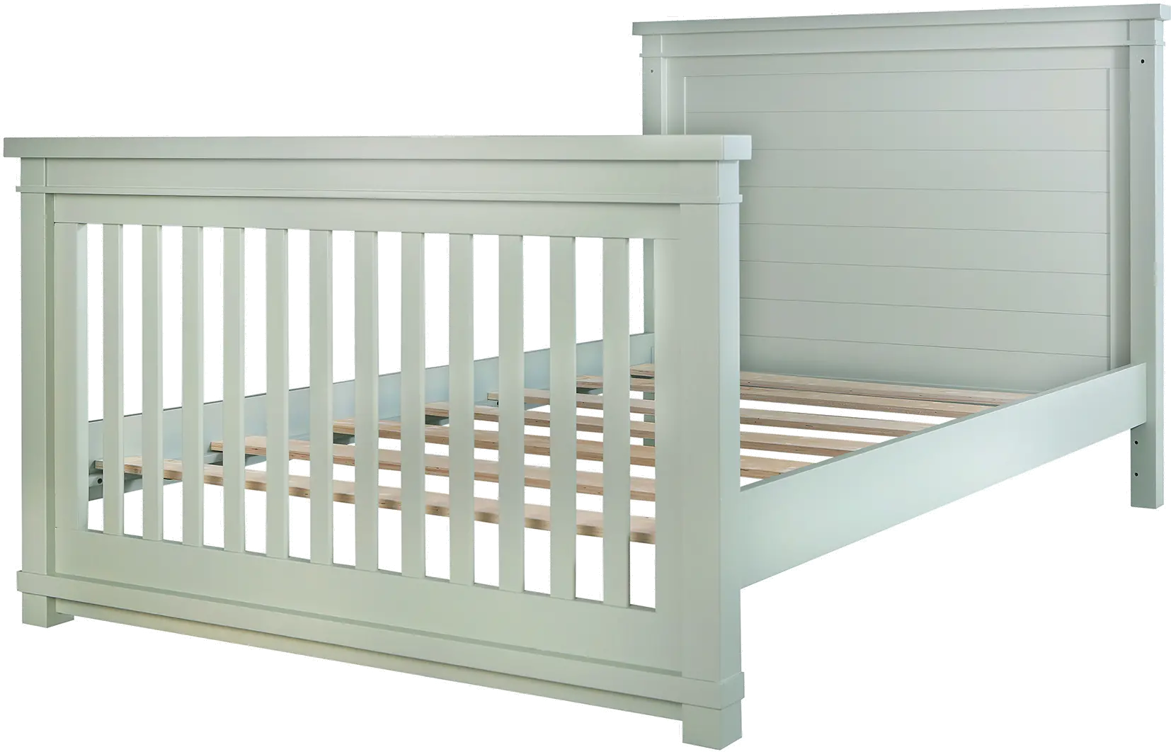 Rowan Sage Green Convertible Crib-9