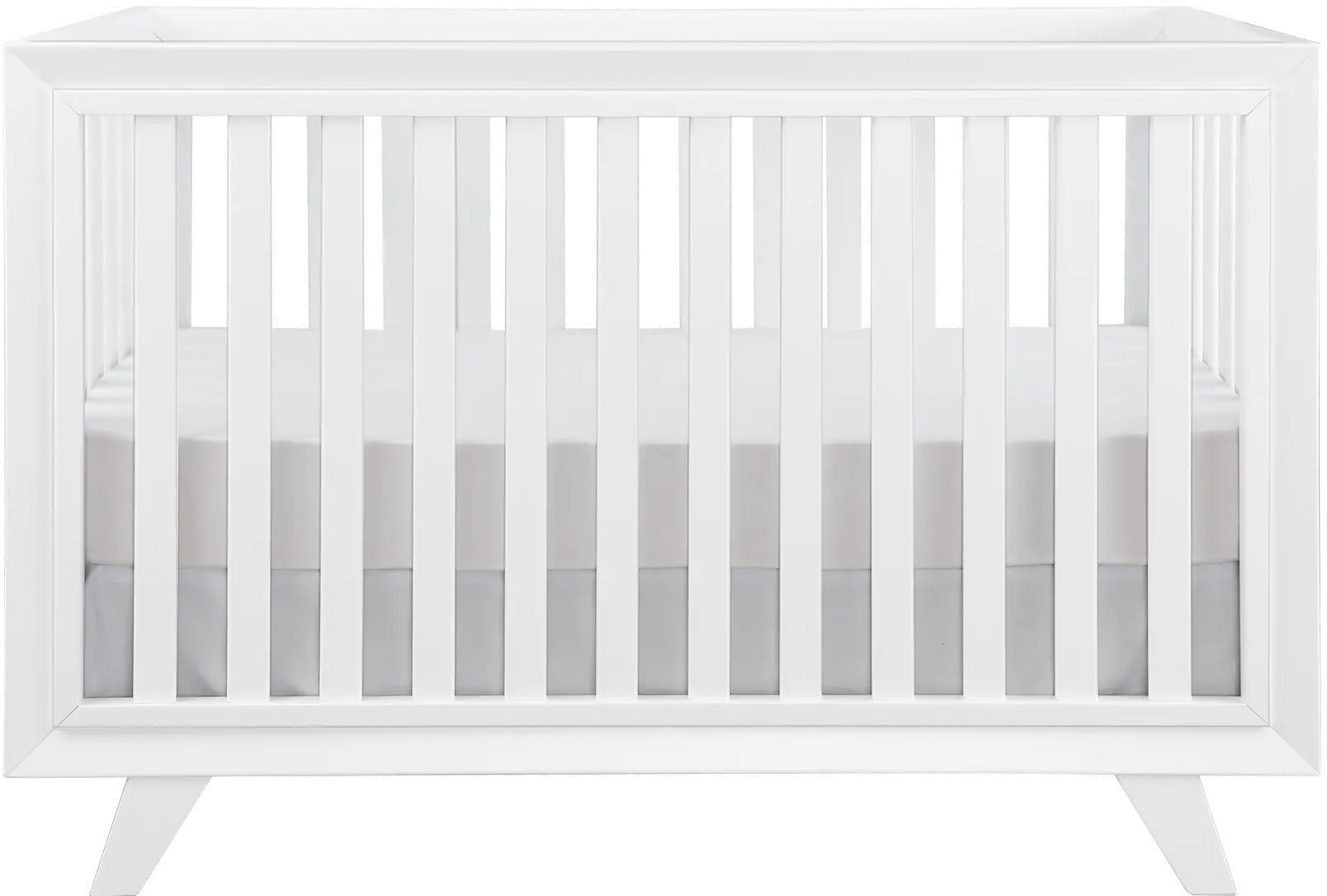 Wooster White 3-in-1 Convertible Crib-2