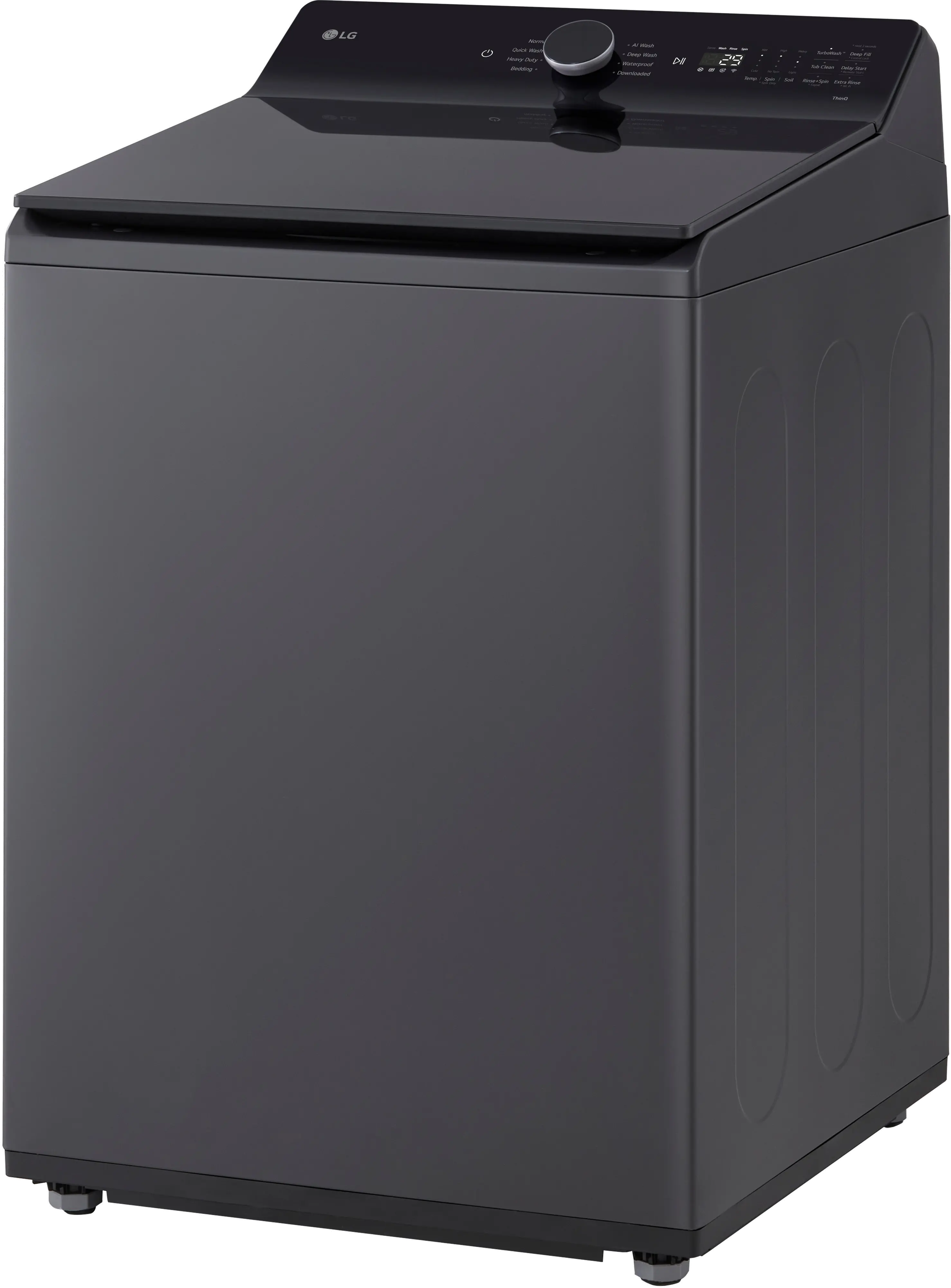 WT8400CB LG 5.5 Cu Ft Top Load Washer - Matte Black-11