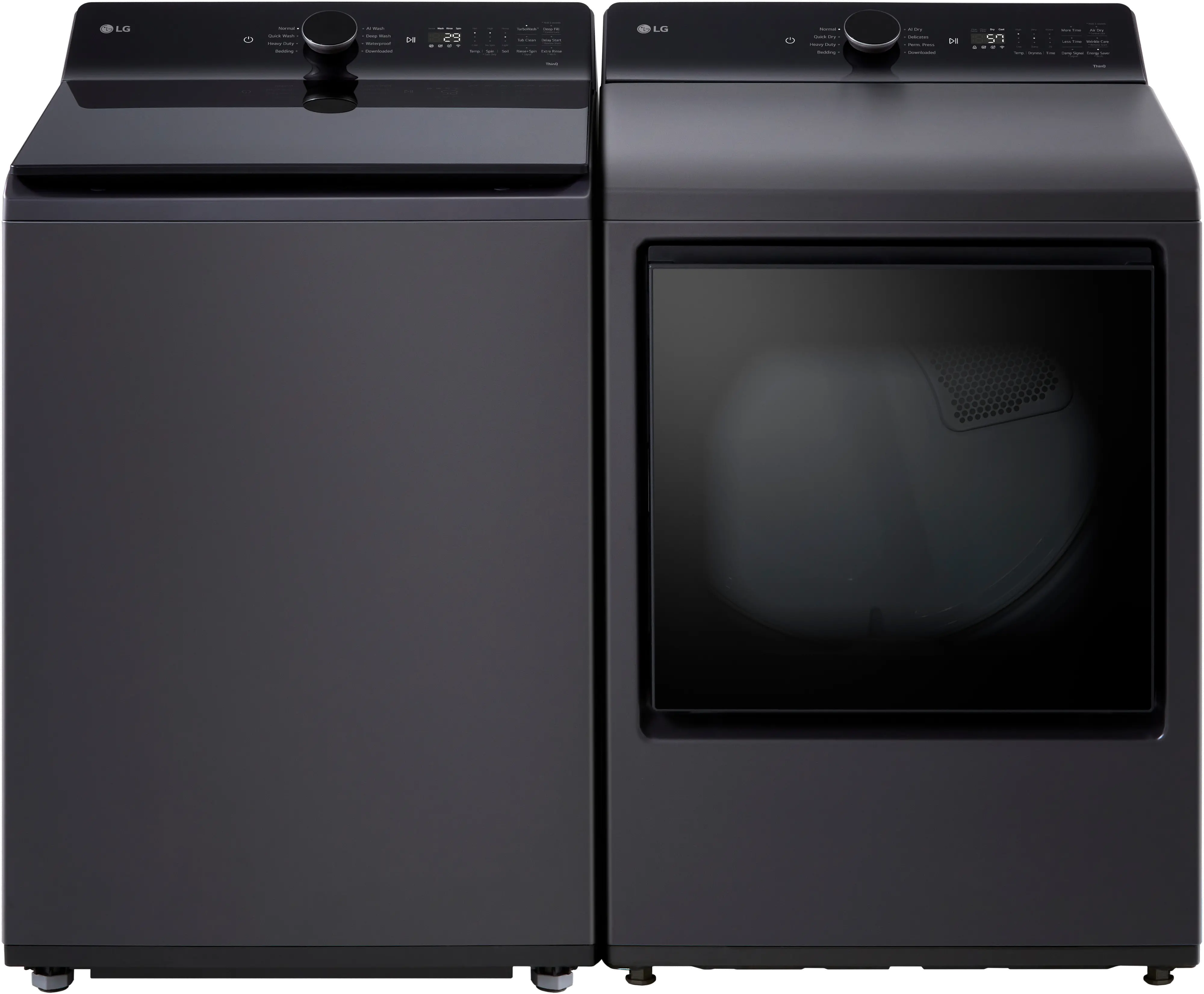 WT8400CB LG 5.5 Cu Ft Top Load Washer - Matte Black-12