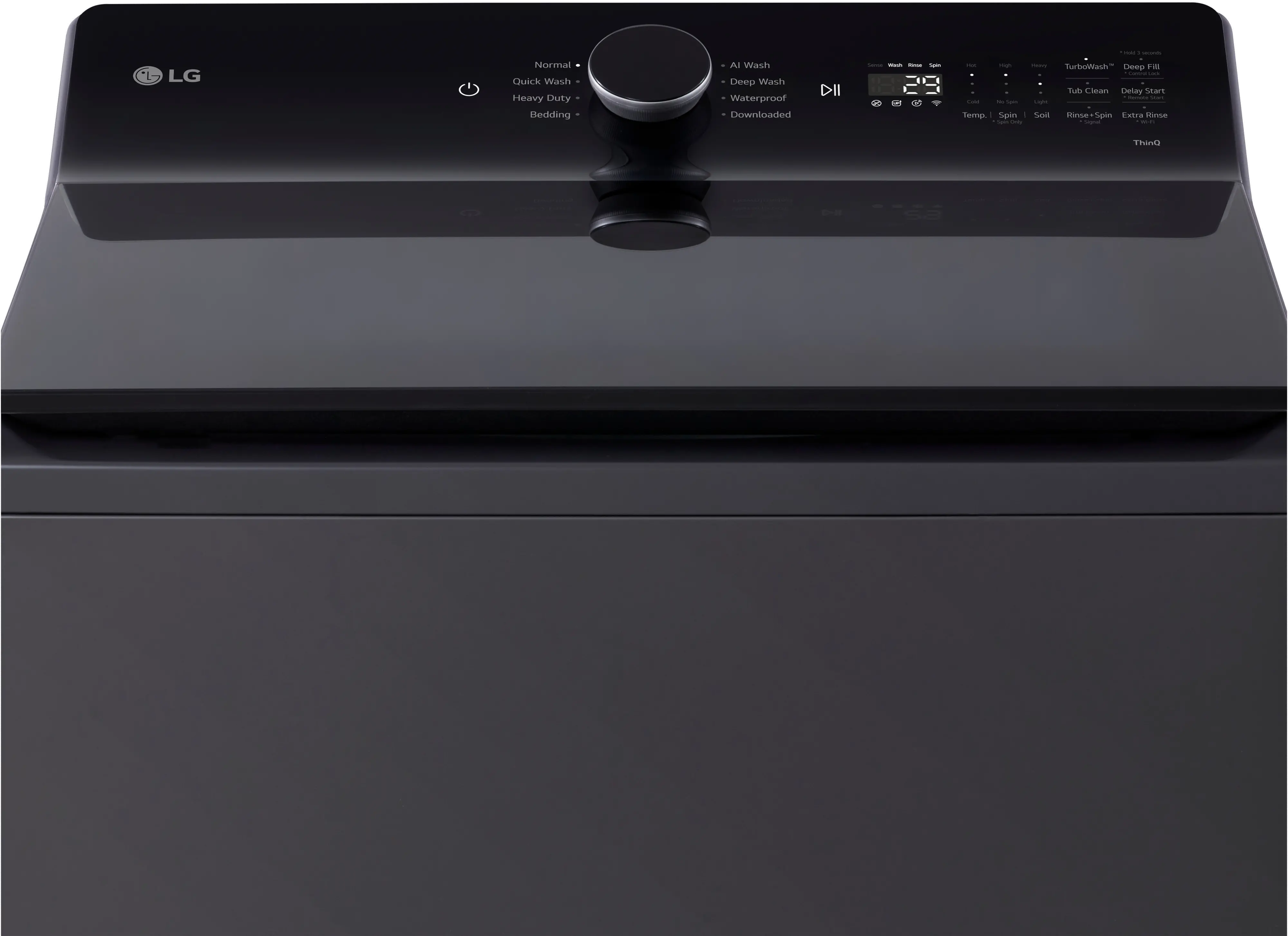 WT8400CB LG 5.5 Cu Ft Top Load Washer - Matte Black-8