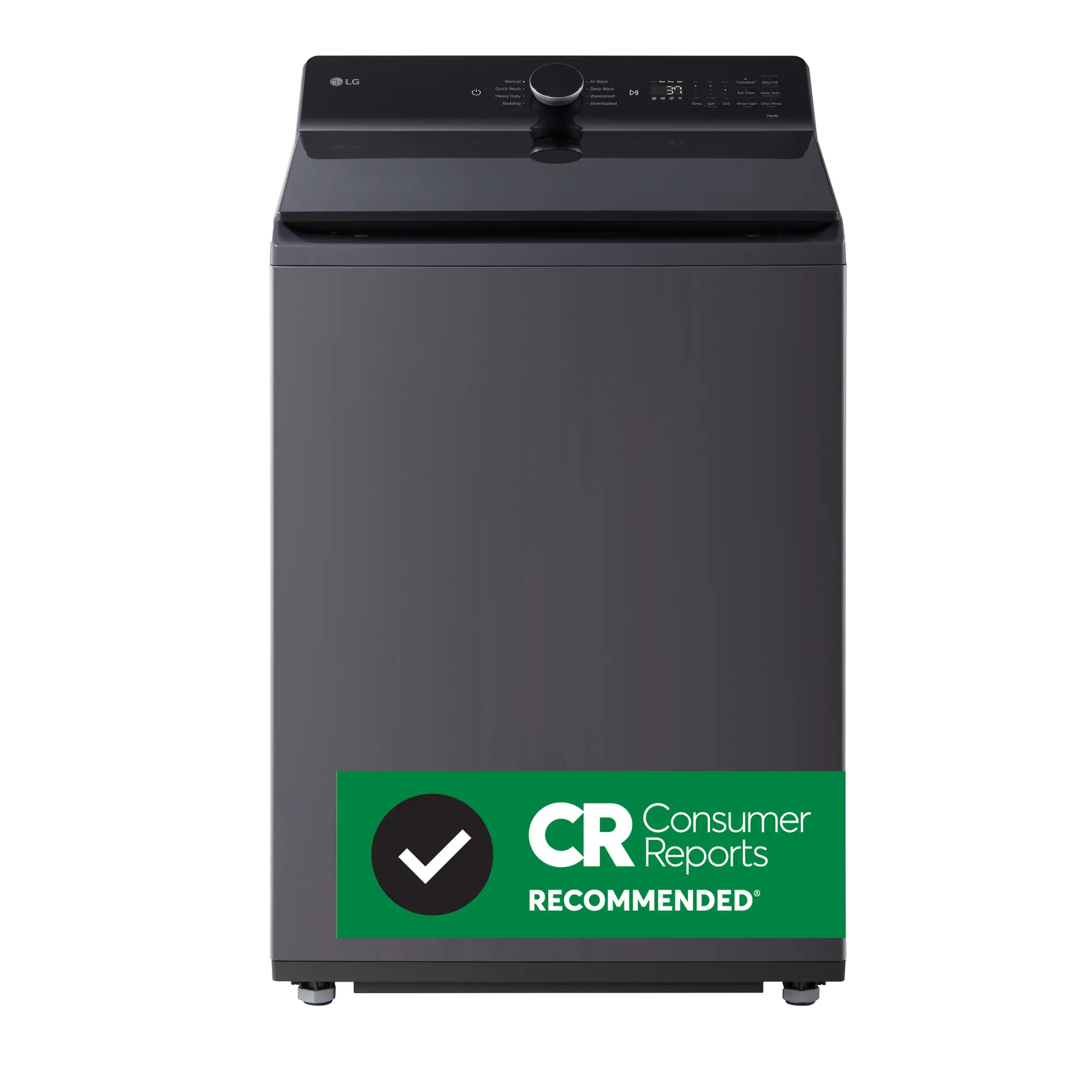 よっぴー様丫LG  ブラック38 LG 4.5 cu. ft. Ultra Large Capacity Smart Front Load Energy Star