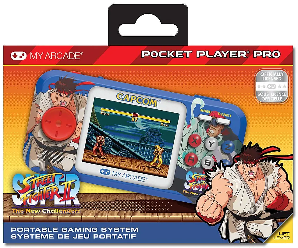 My Arcade Street Fighter II  Pocket Player Pro-5