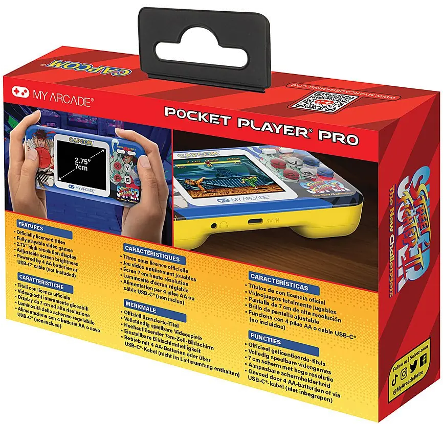 My Arcade Street Fighter II  Pocket Player Pro-8