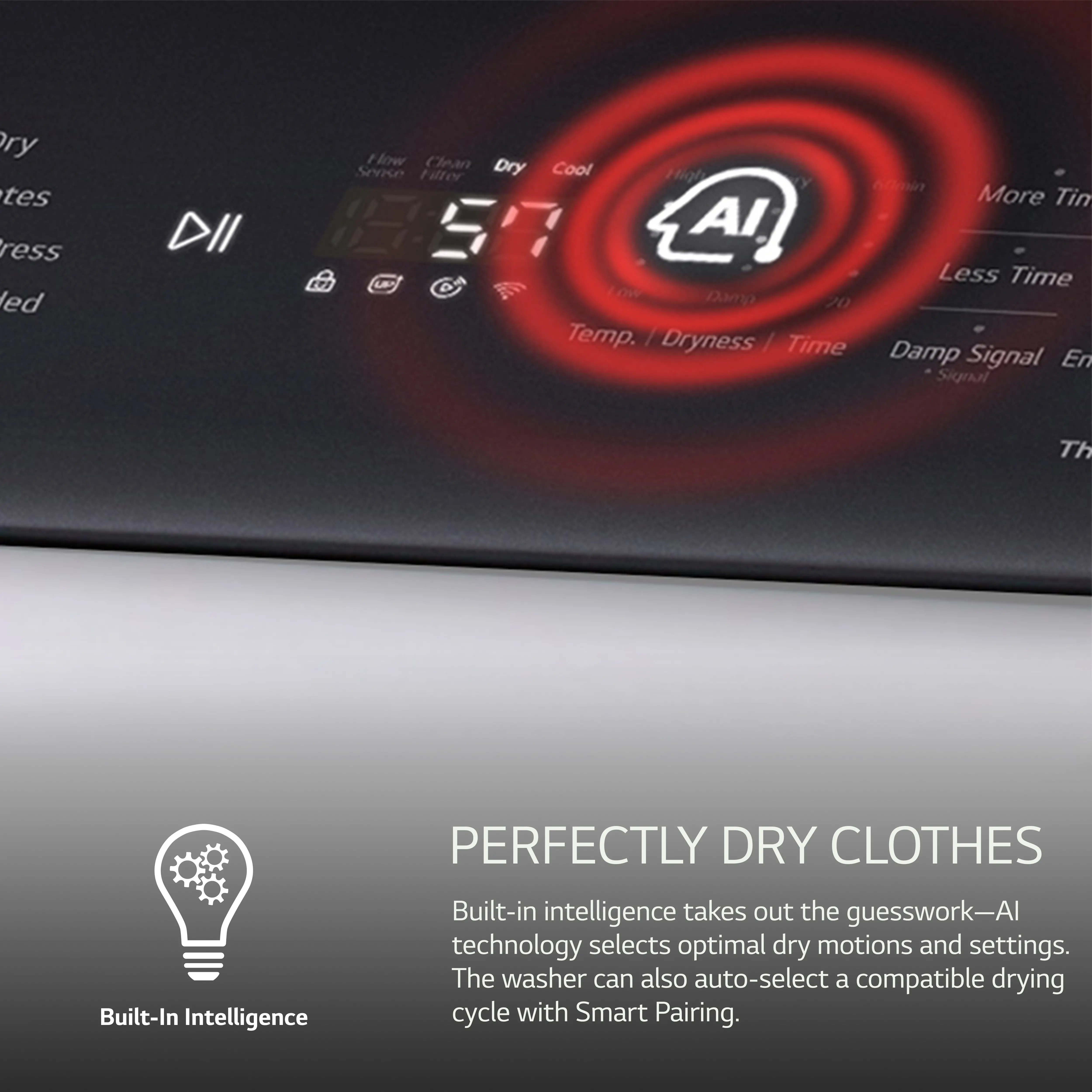 DLE8400WE LG 7.3 Cu Ft Electric Dryer - White-7