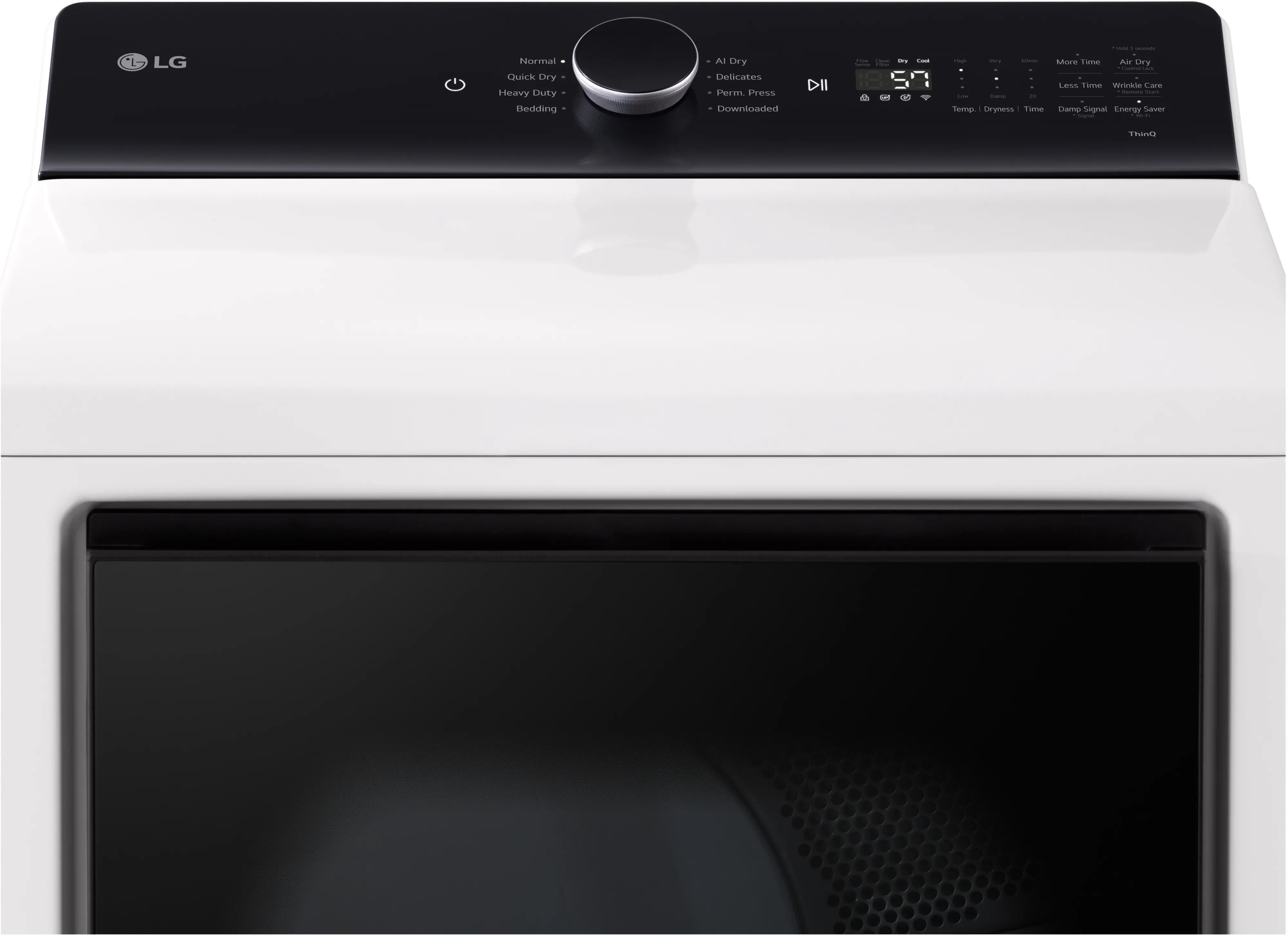 DLG8401WE LG 7.3 Cu Ft Gas Dryer - White-7