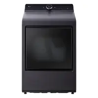 DLGX8601BE LG 7.3 Cu Ft Gas Dryer - Matte Black