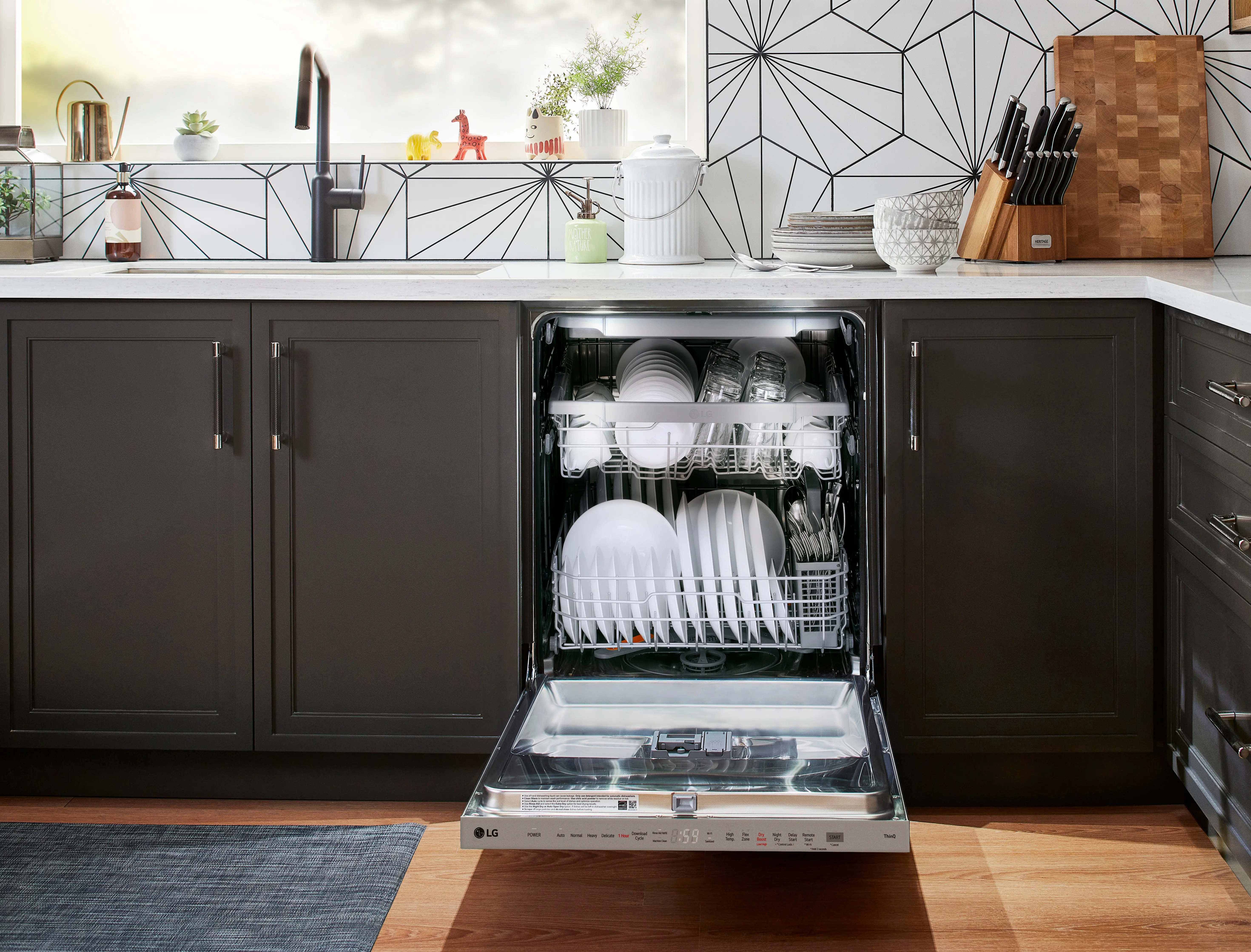 LDPH5554S LG Top Control Wi-Fi Enabled Dishwasher with QuadWash™ Pro - Stainless Steel-5