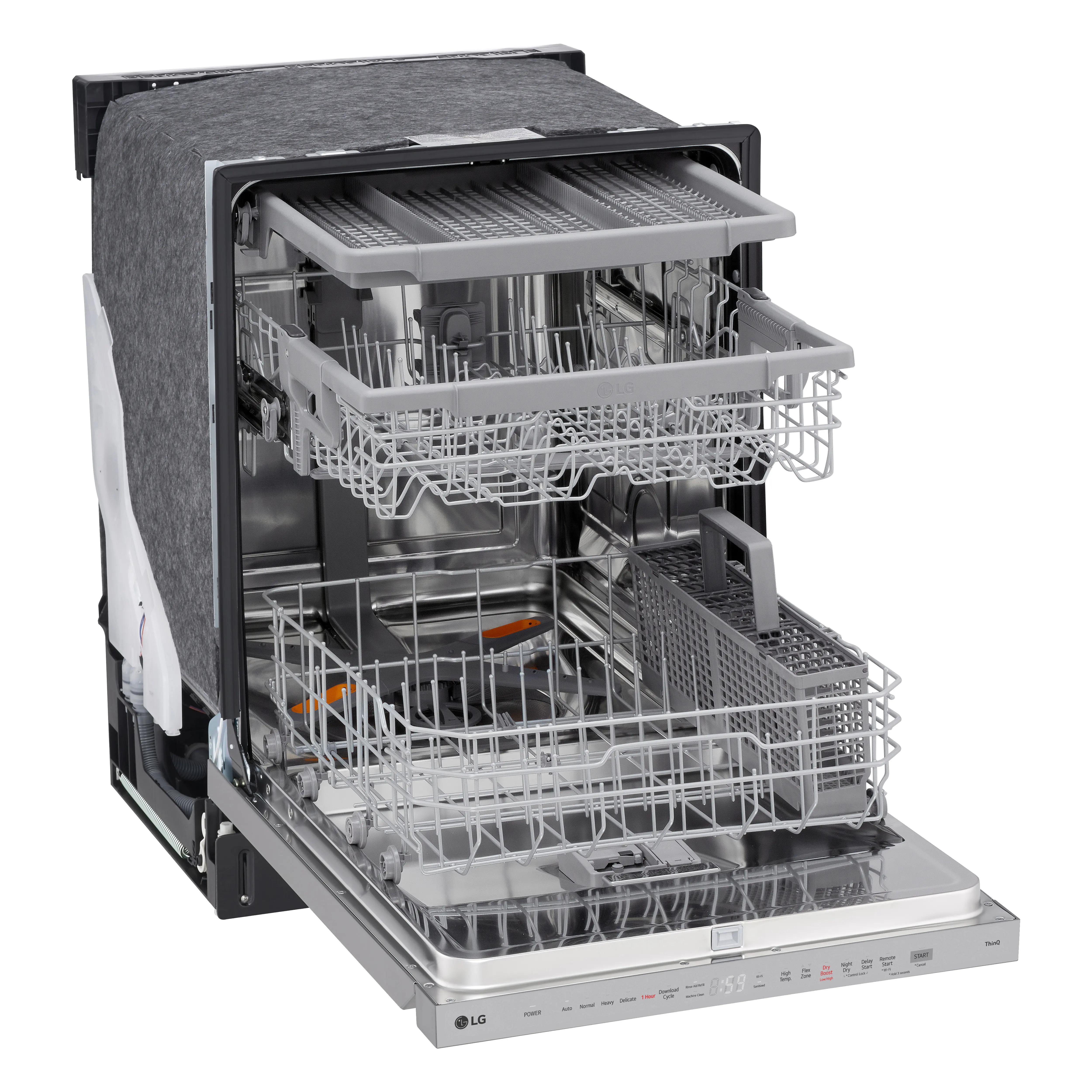 LDPH5554S LG Top Control Wi-Fi Enabled Dishwasher with QuadWash™ Pro - Stainless Steel-8