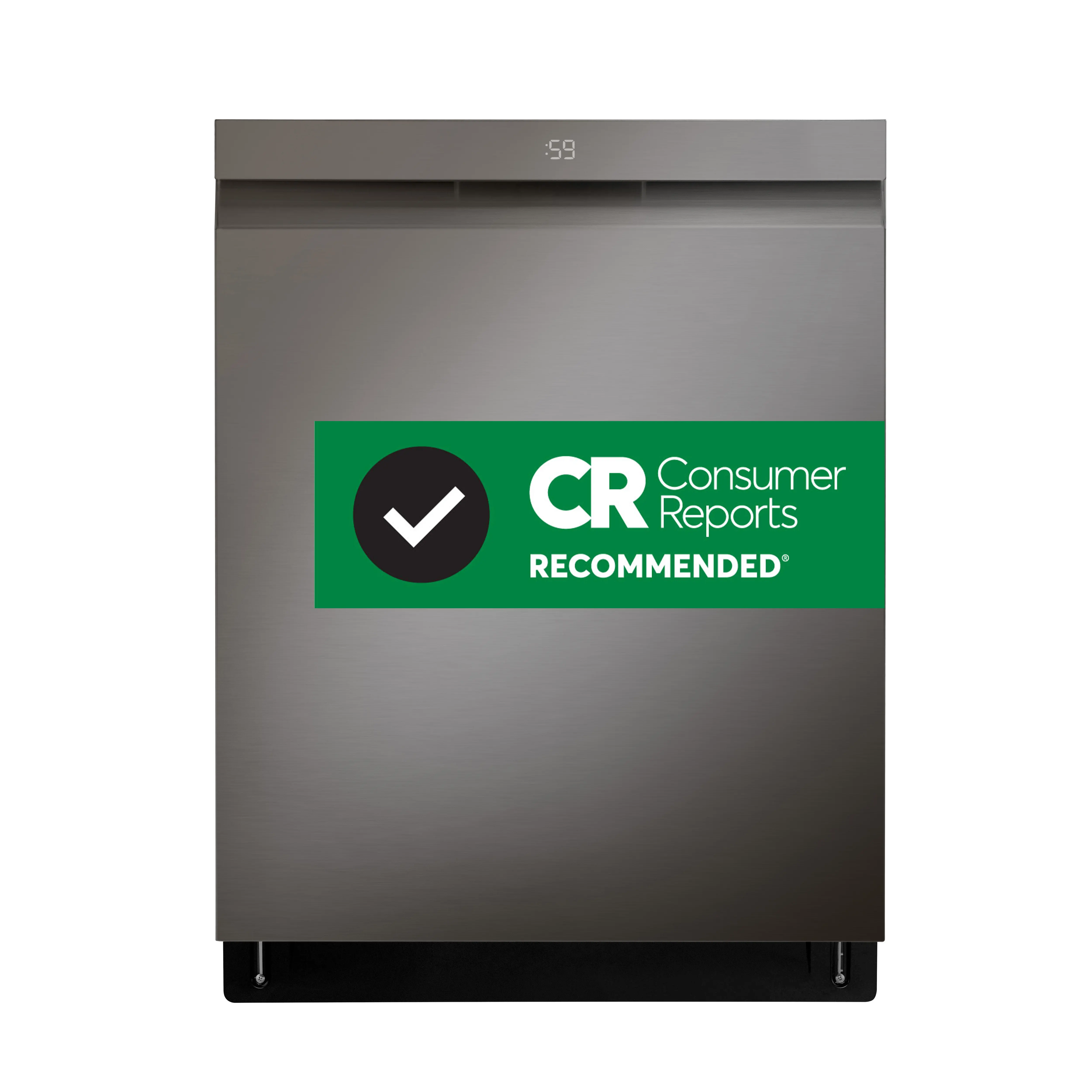 LDPH5554D LG Top Control Wi-Fi Enabled Dishwasher with QuadWash™ Pro - Black Stainless Steel-2