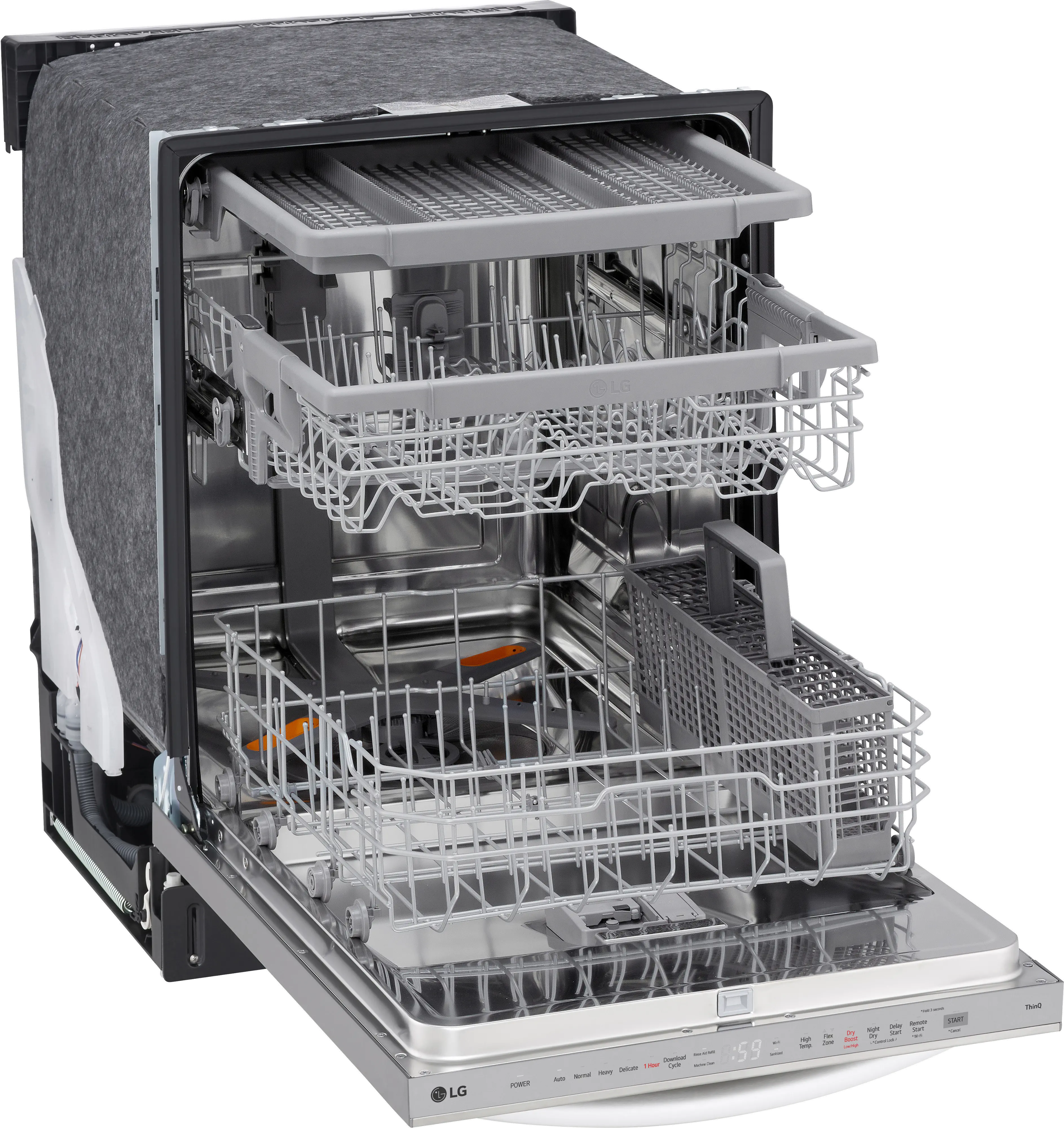 LDTH5554S LG Top Control Wi-Fi Enabled Dishwasher with QuadWash™ Pro - Stainless Steel-11