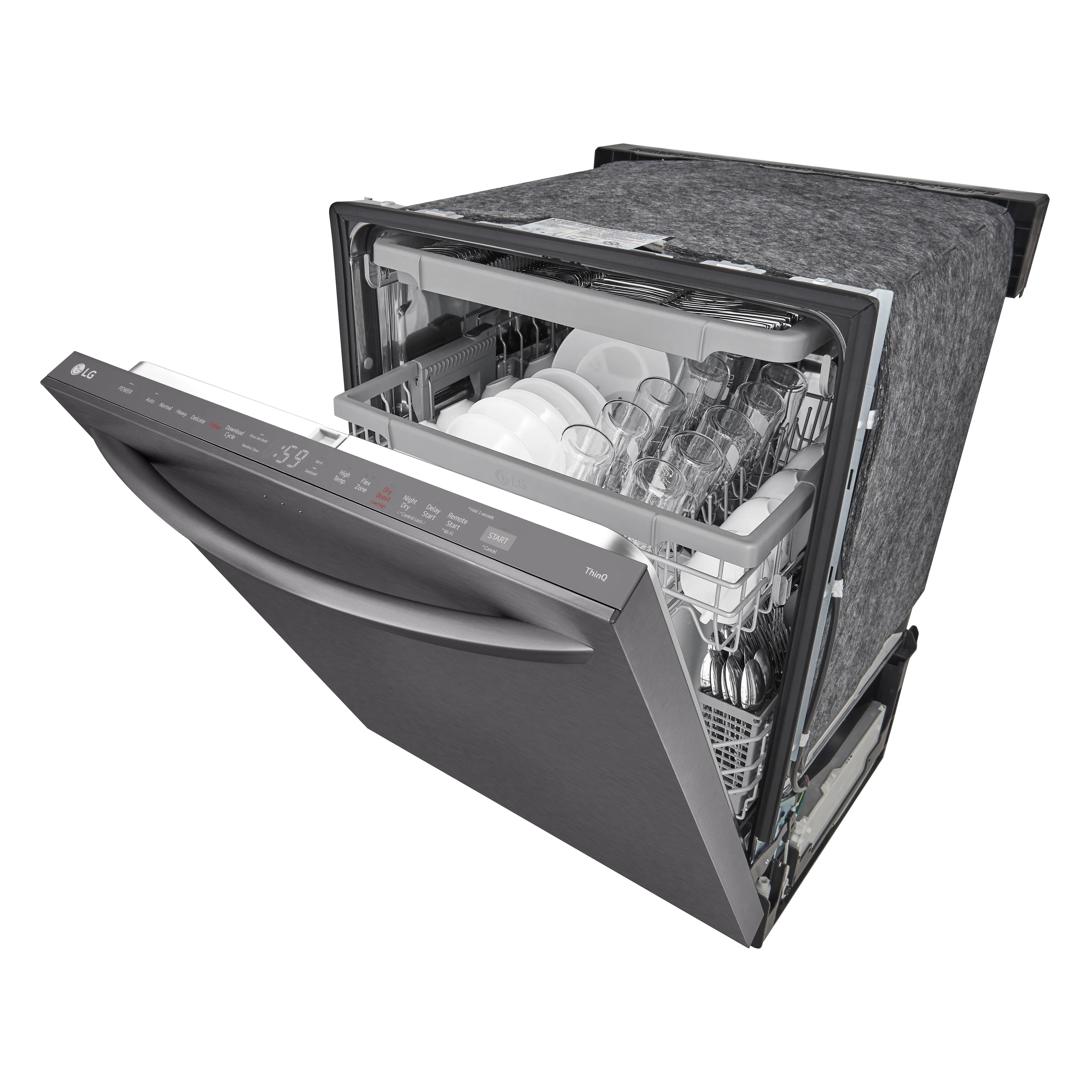 LDTH5554D LG Top Control Wi-Fi Enabled Dishwasher with QuadWash™ Pro - Black Stainless Steel-6