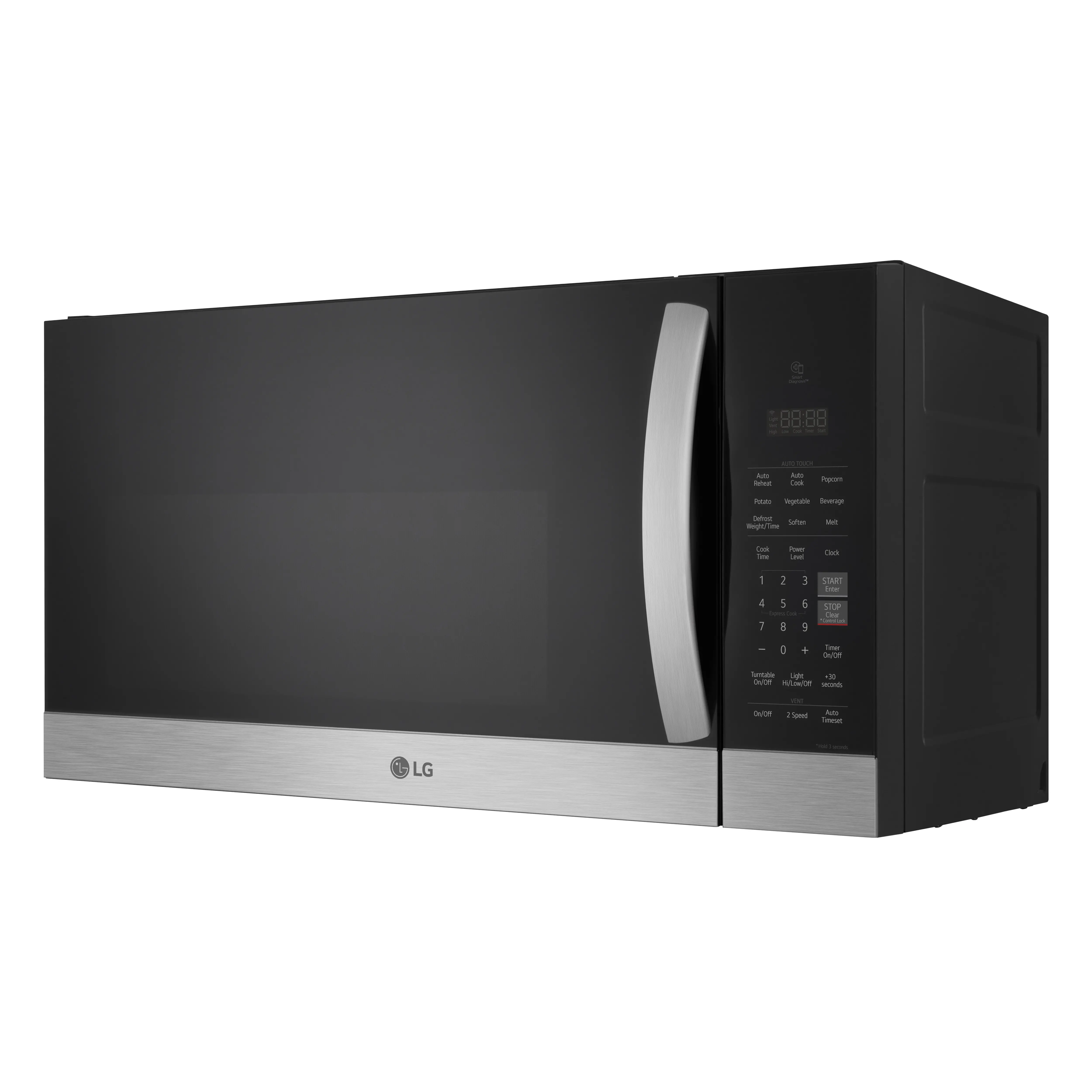 MVEM1721F LG 1.7 Cu Ft Over-the-Range Microwave with EasyClean® - Stainless Steel-2