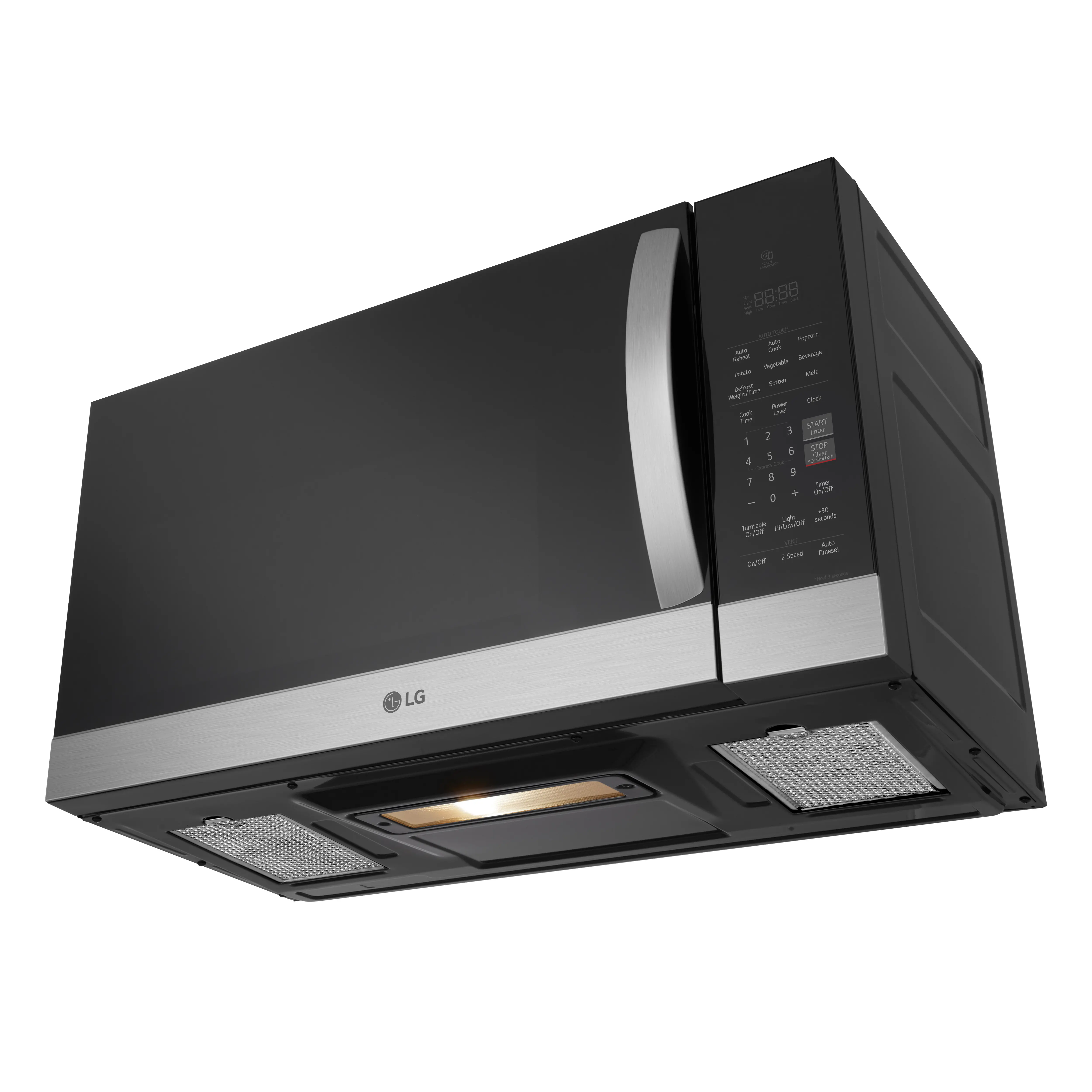 MVEM1721F LG 1.7 Cu Ft Over-the-Range Microwave with EasyClean® - Stainless Steel-5