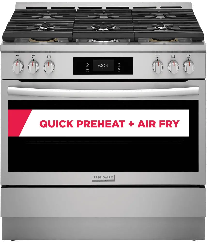 Frigidaire Gallery 4.6 Cu Ft Single Oven Gas Range - Stainless Steel-1