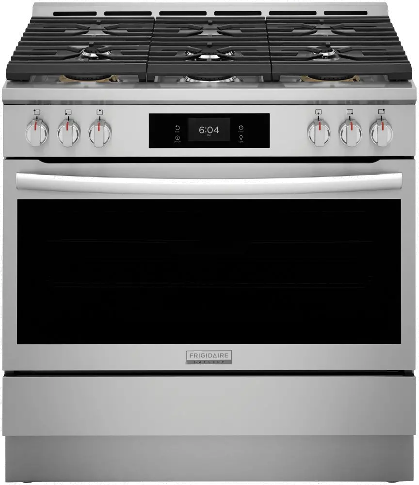 Frigidaire Gallery 4.6 Cu Ft Single Oven Gas Range - Stainless Steel-4