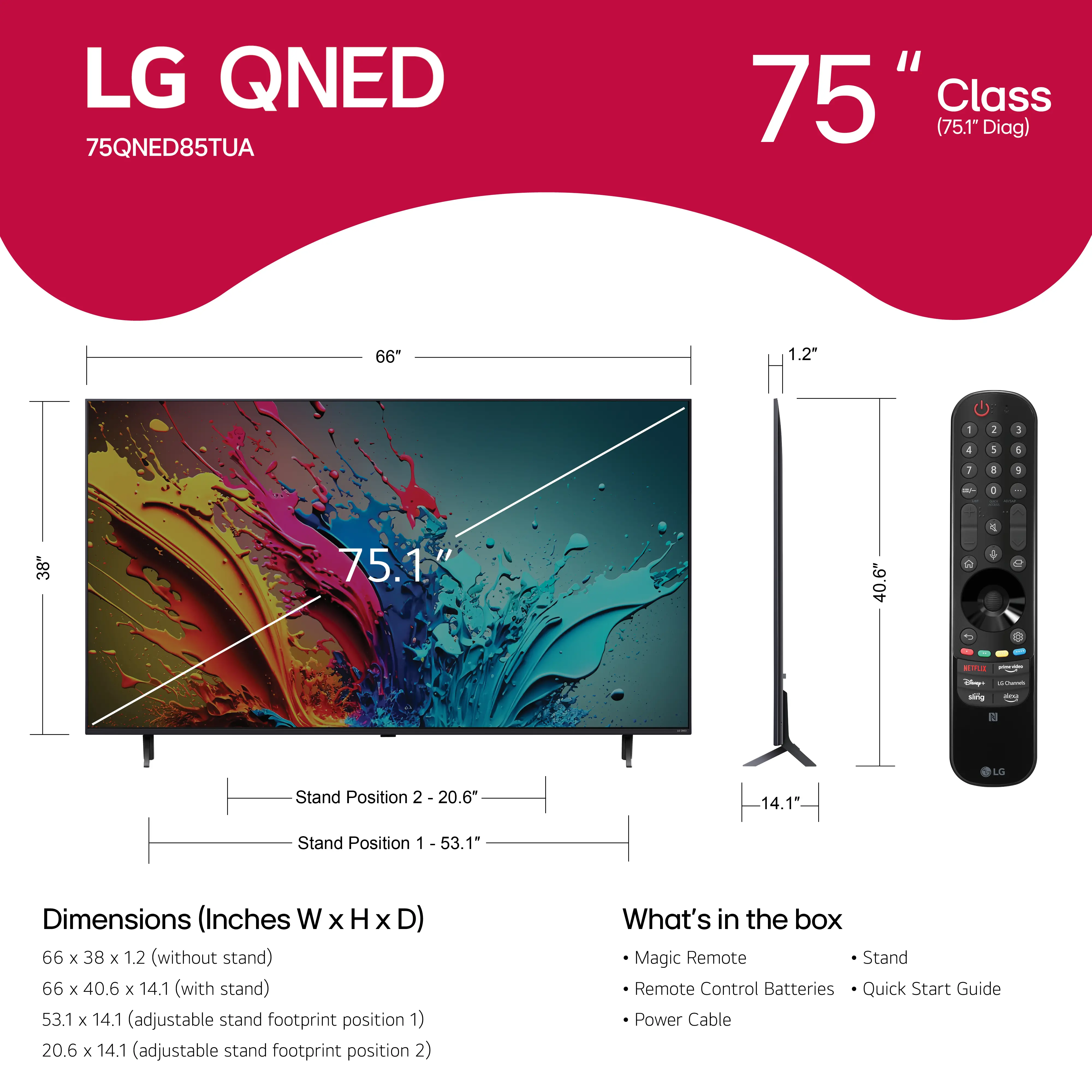 75QNED85TUA.AUS LG 75  85 Series QNED 4K UHD Smart webOS TV-19