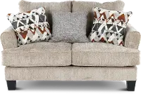 BRYLOV/PICTEA Bryn Beige Loveseat