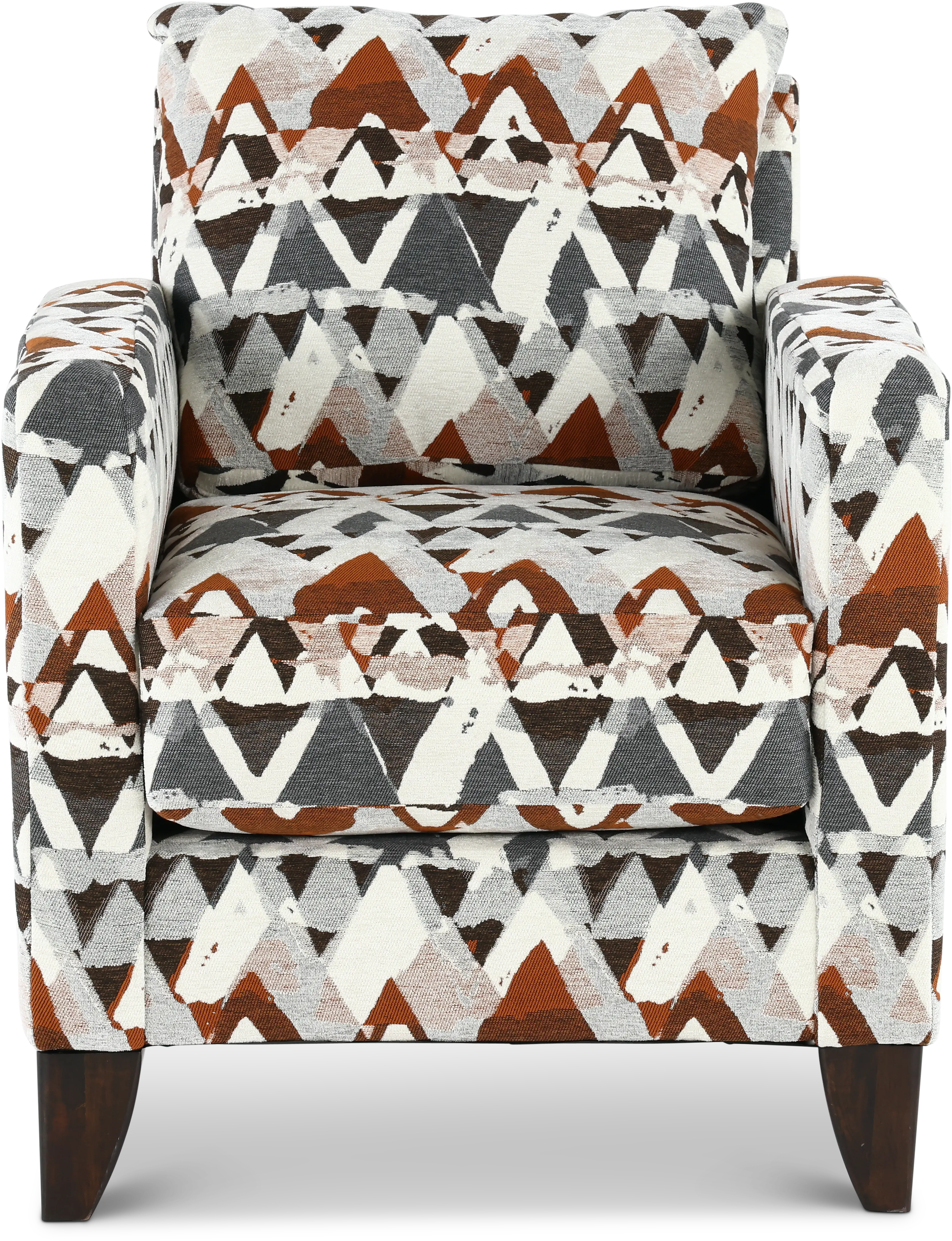 BTLCHA/MTNOAT Bryn Gray, Cream, and Orange Accent Chair-4
