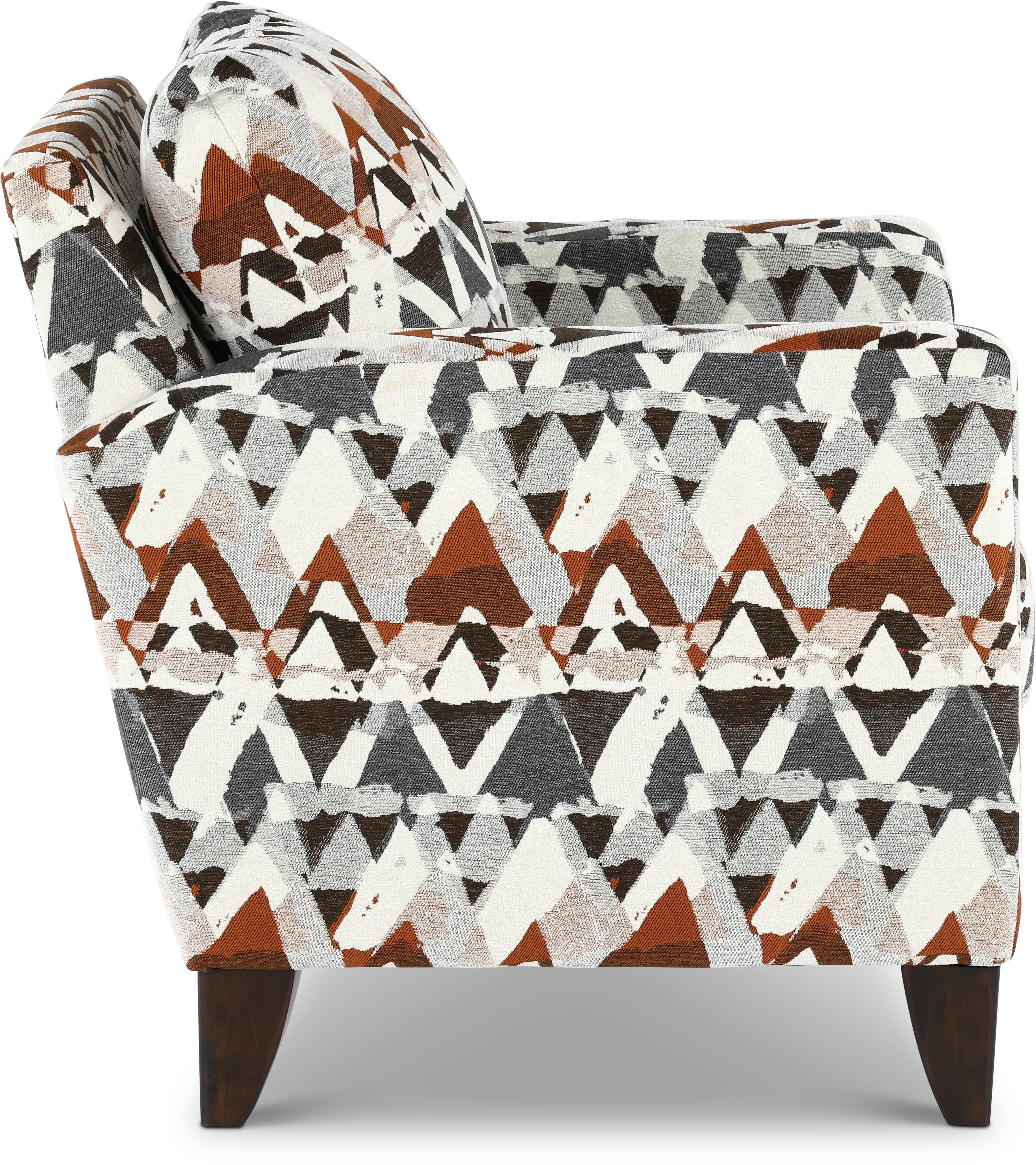 BTLCHA/MTNOAT Bryn Gray, Cream, and Orange Accent Chair-6