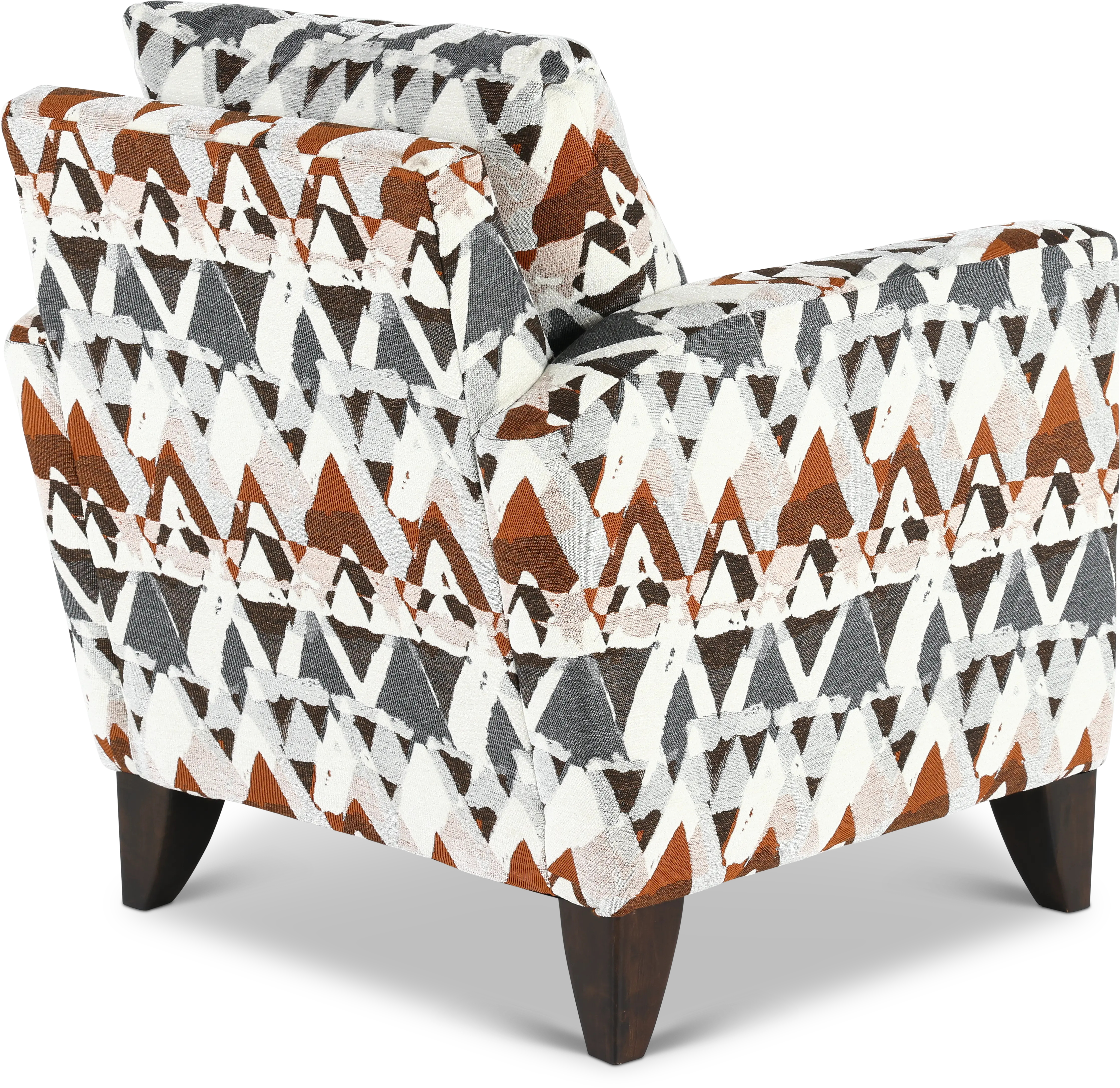 BTLCHA/MTNOAT Bryn Gray, Cream, and Orange Accent Chair-7