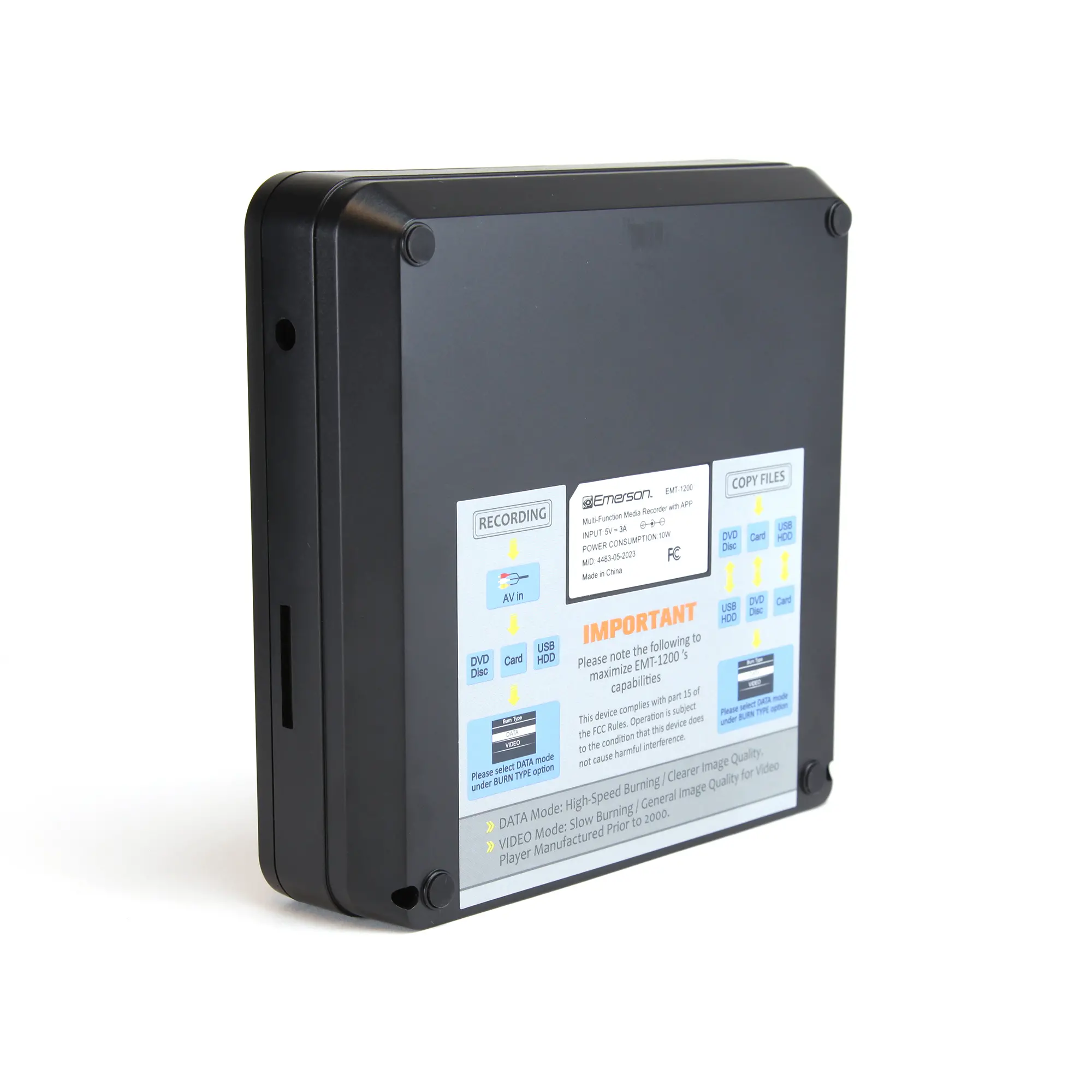Emerson Multi-Function Media Recorder-3