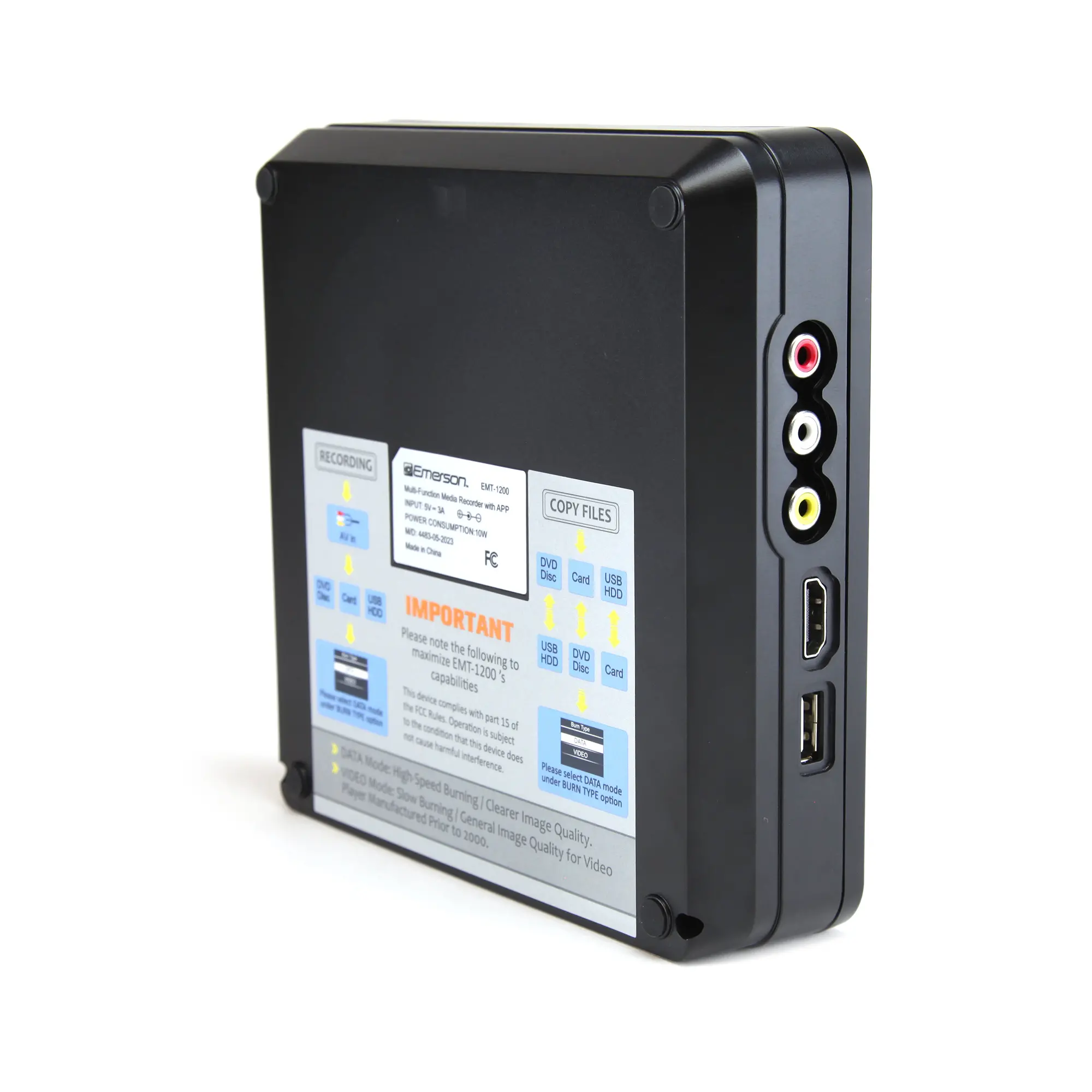 Emerson Multi-Function Media Recorder-4