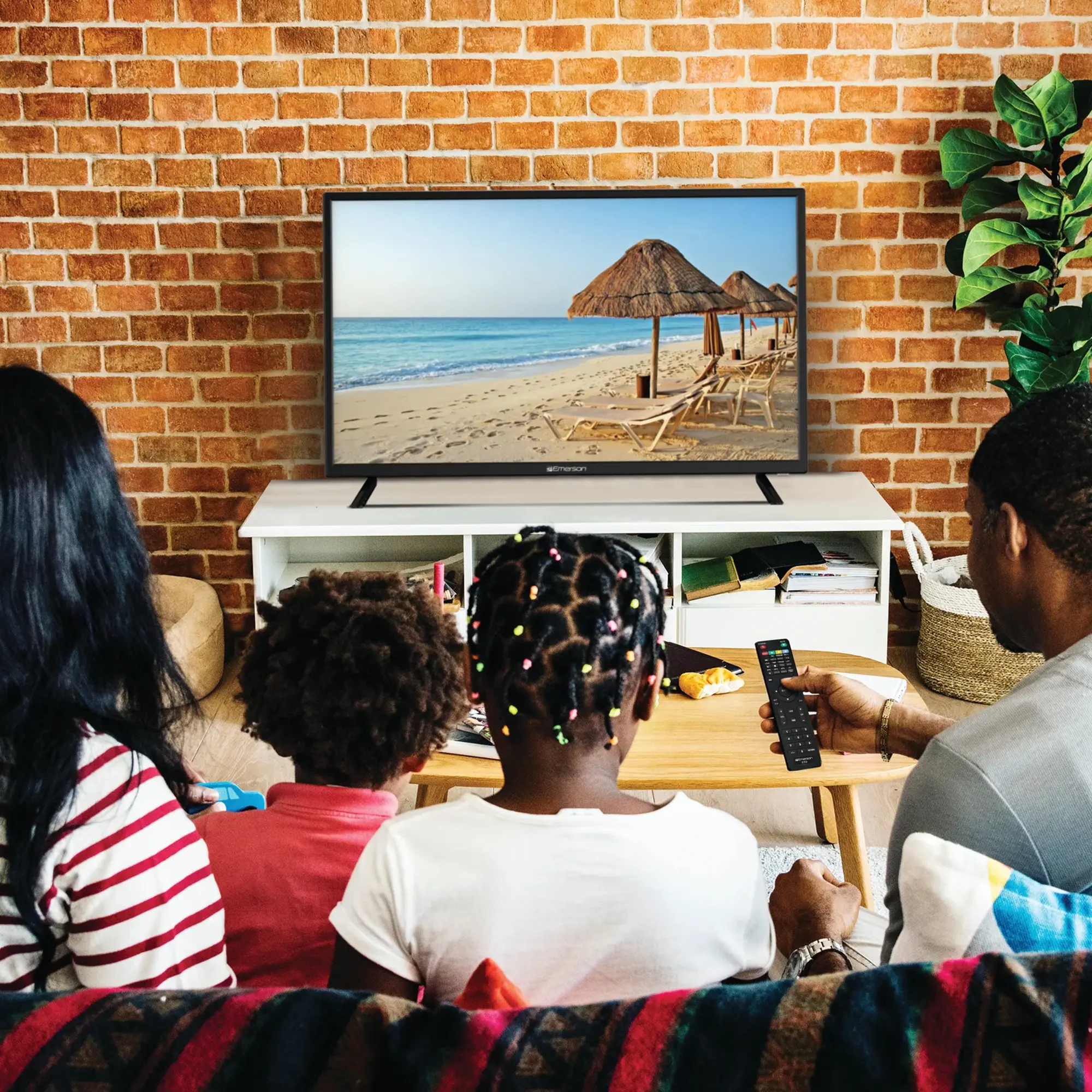Emerson 32” Class HD LED Television with DVD Player-2