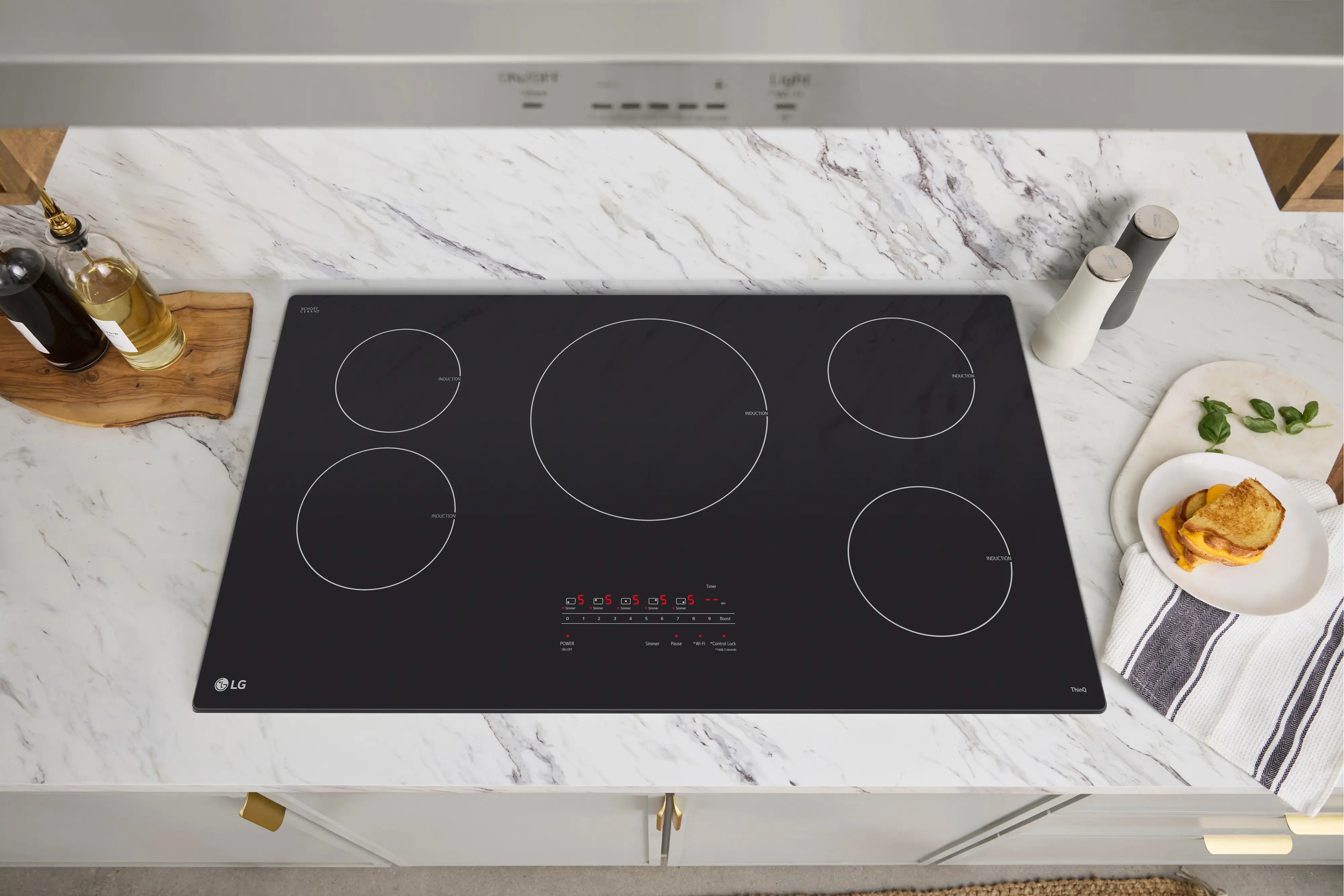 CBIH3613BE LG 36 Inch Induction Cooktop - Black Ceramic-4