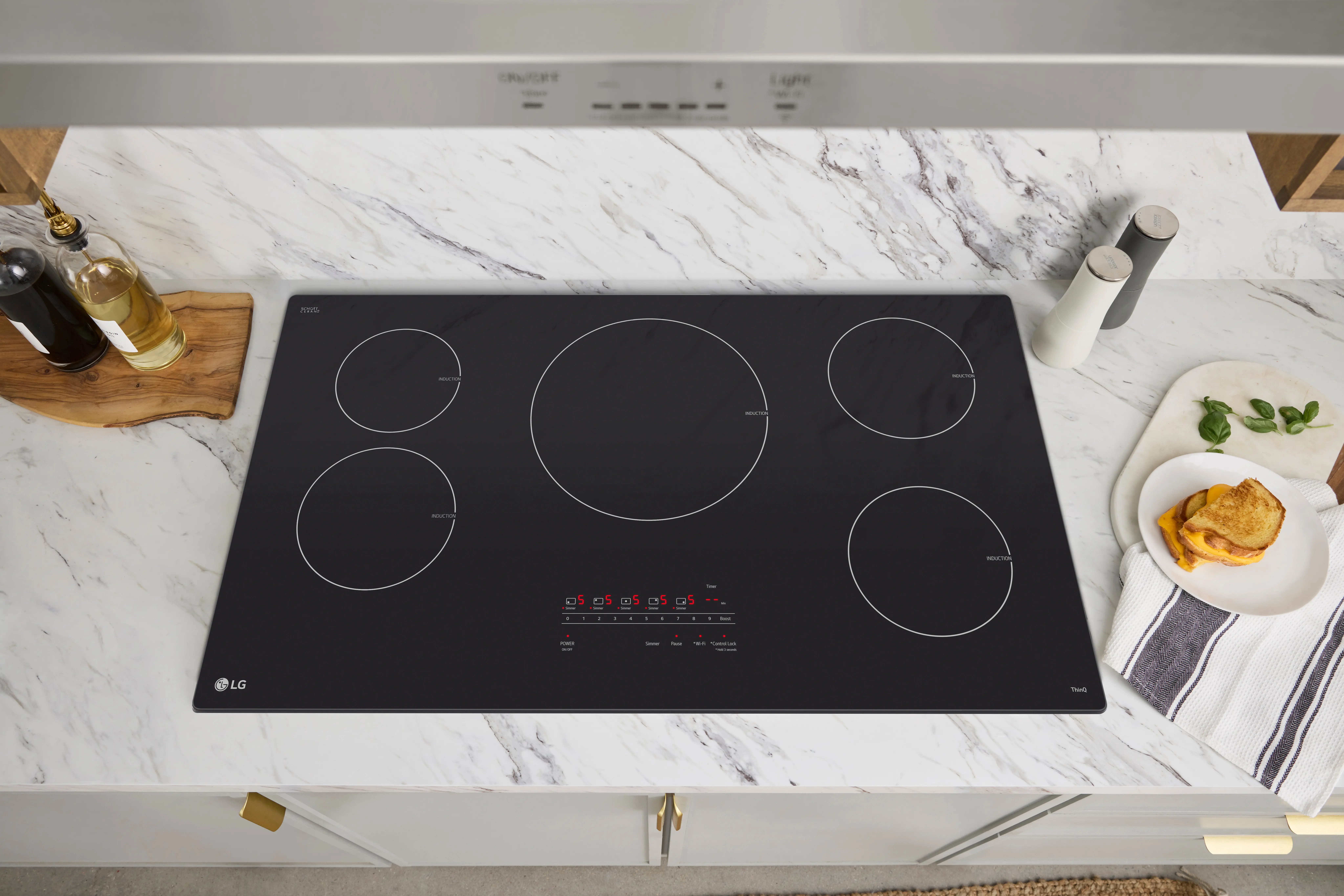 CBIH3613BE LG 36 Inch Induction Cooktop - Black Ceramic-4