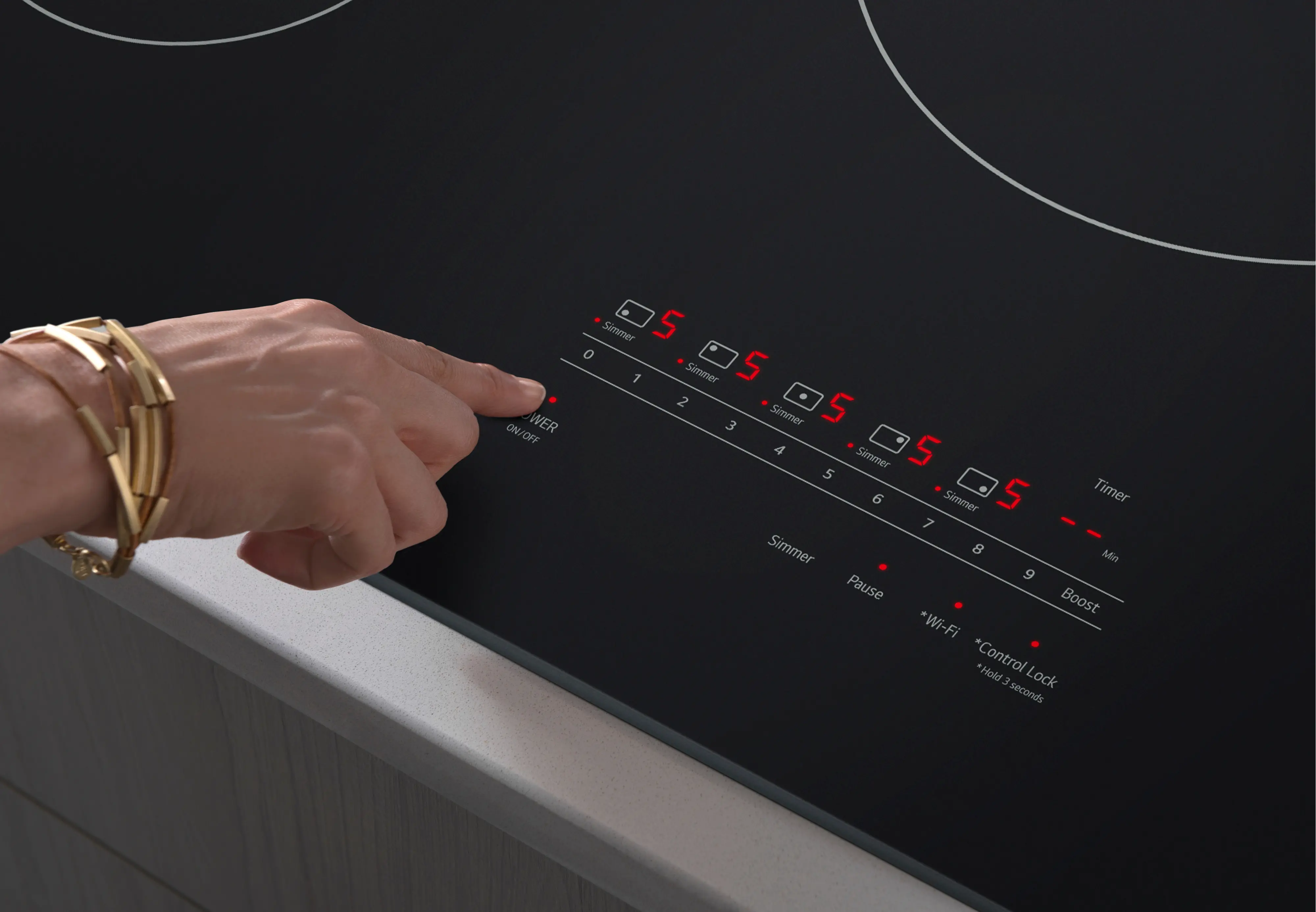 CBIH3613BE LG 36 Inch Induction Cooktop - Black Ceramic-5