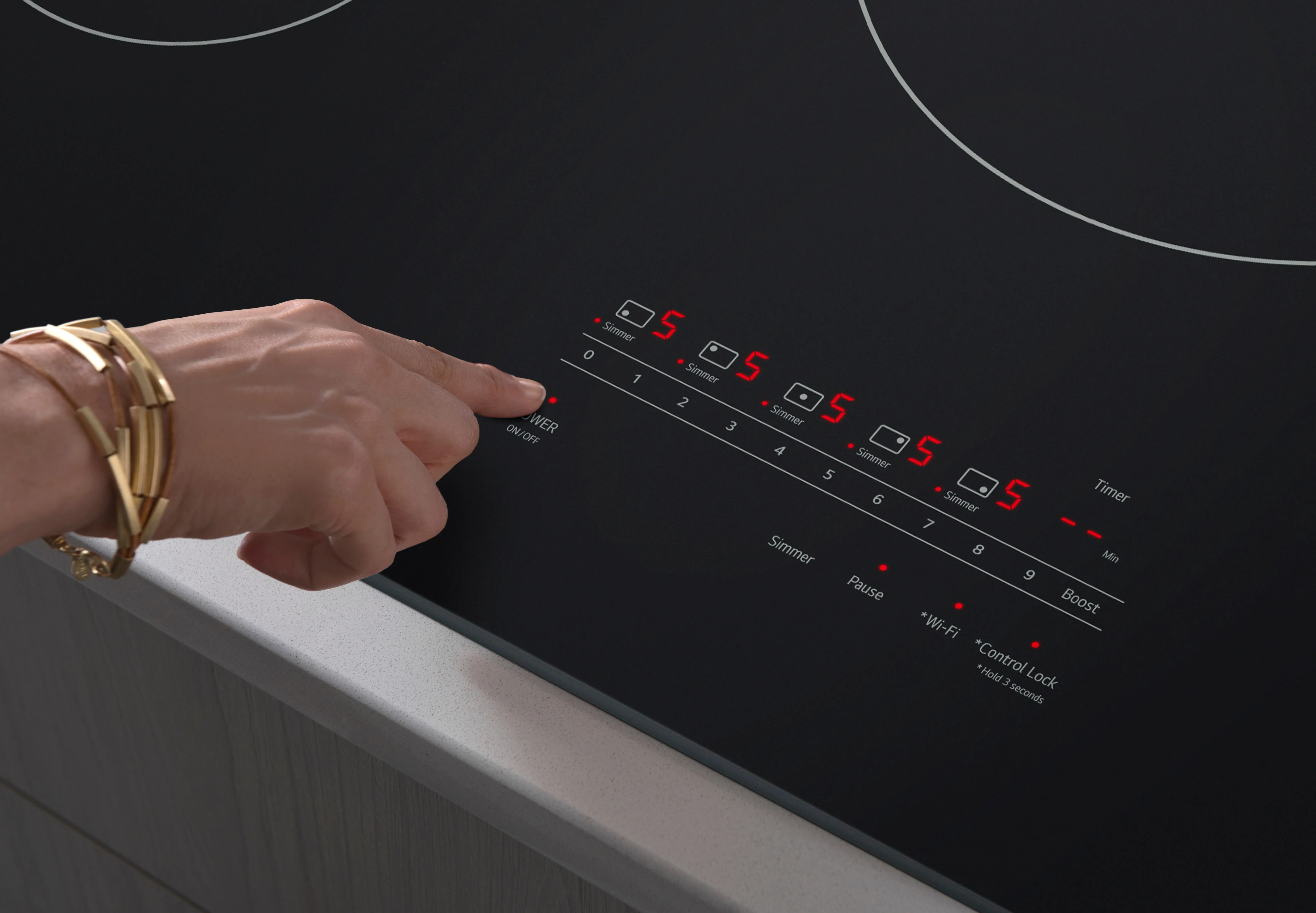 CBIH3613BE LG 36 Inch Induction Cooktop - Black Ceramic-5