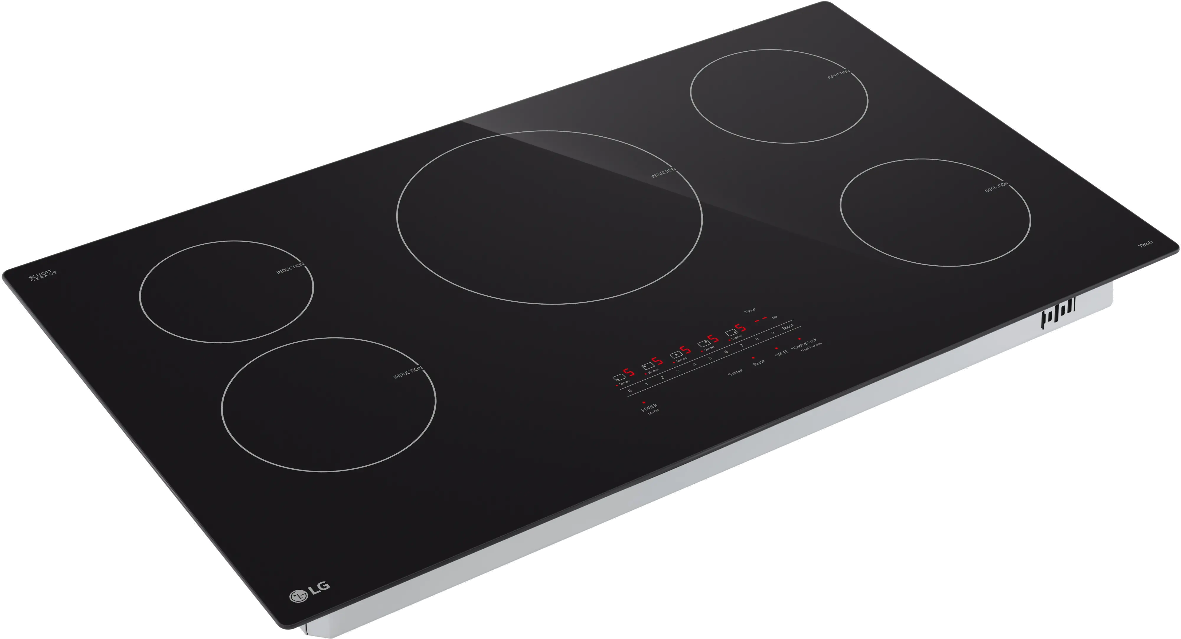 CBIH3613BE LG 36 Inch Induction Cooktop - Black Ceramic-8