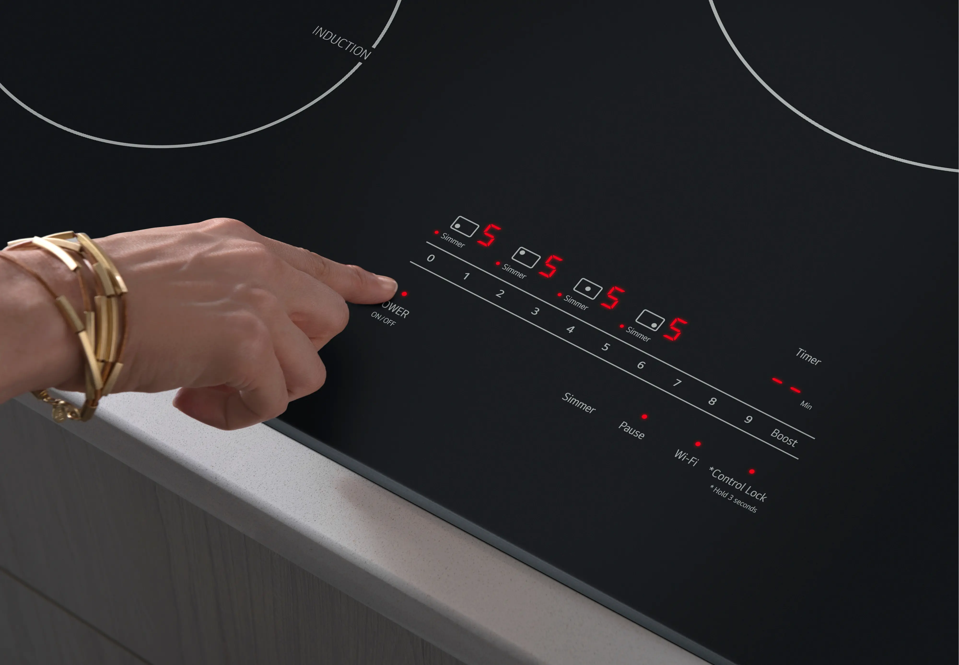 CBIH3013BE LG 30 Inch Induction Cooktop - Black Ceramic-4