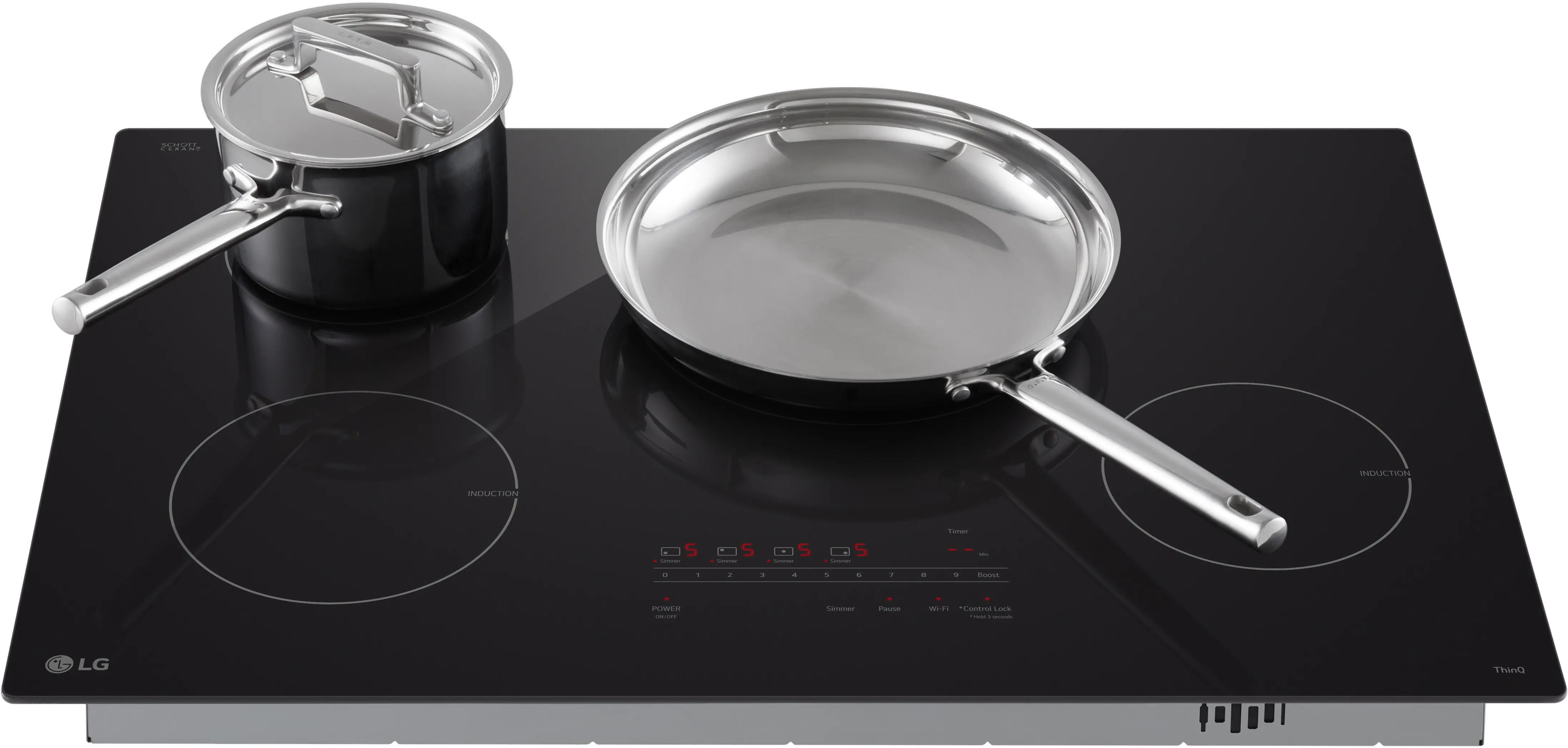 CBIH3013BE LG 30 Inch Induction Cooktop - Black Ceramic-6