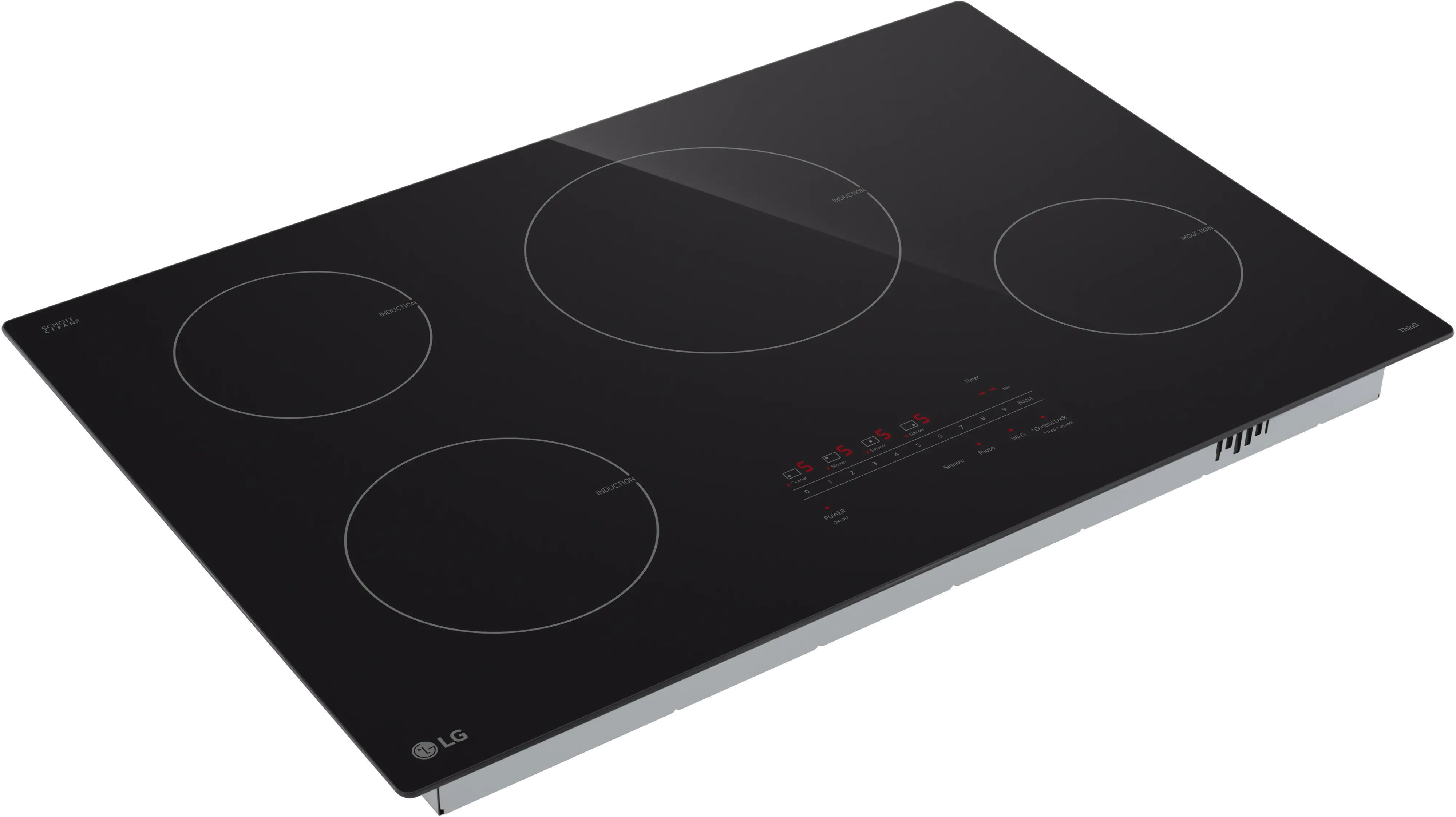 CBIH3013BE LG 30 Inch Induction Cooktop - Black Ceramic-9