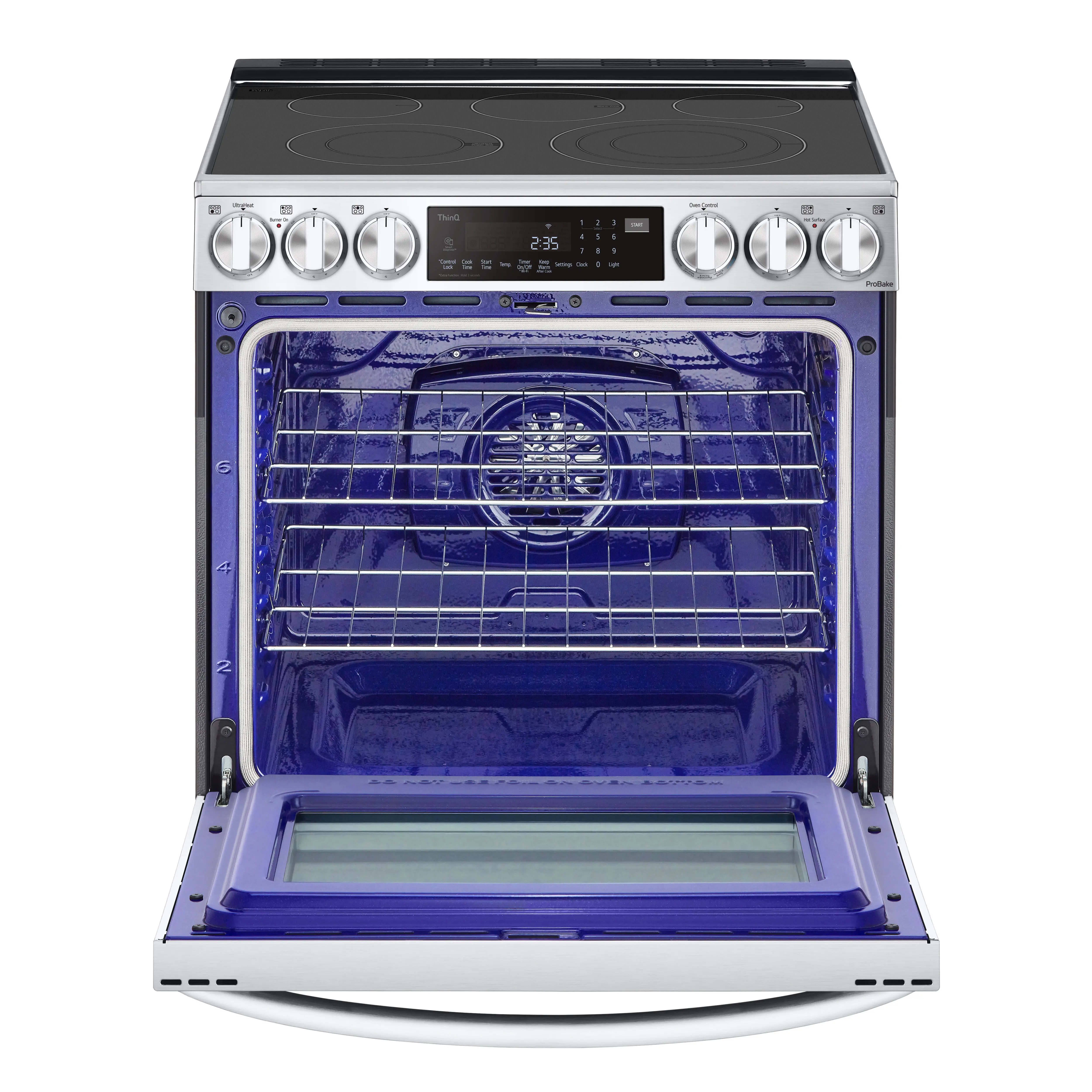 LSEL6335FE LG Electric Slide-In InstaView® Range with Air Fry and ProBake Convection® - Stainless Steel-10