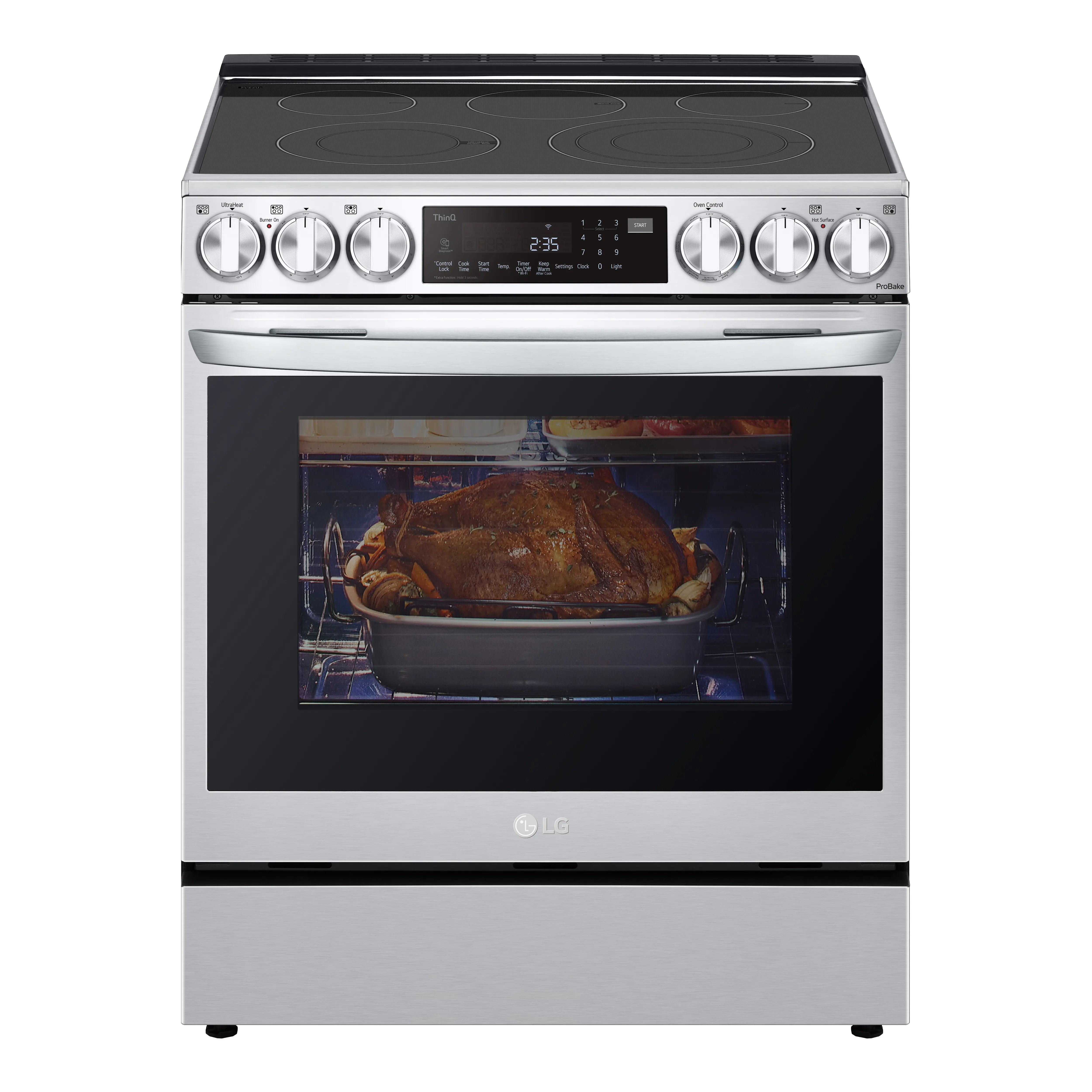 LSEL6335FE LG Electric Slide-In InstaView® Range with Air Fry and ProBake Convection® - Stainless Steel-17