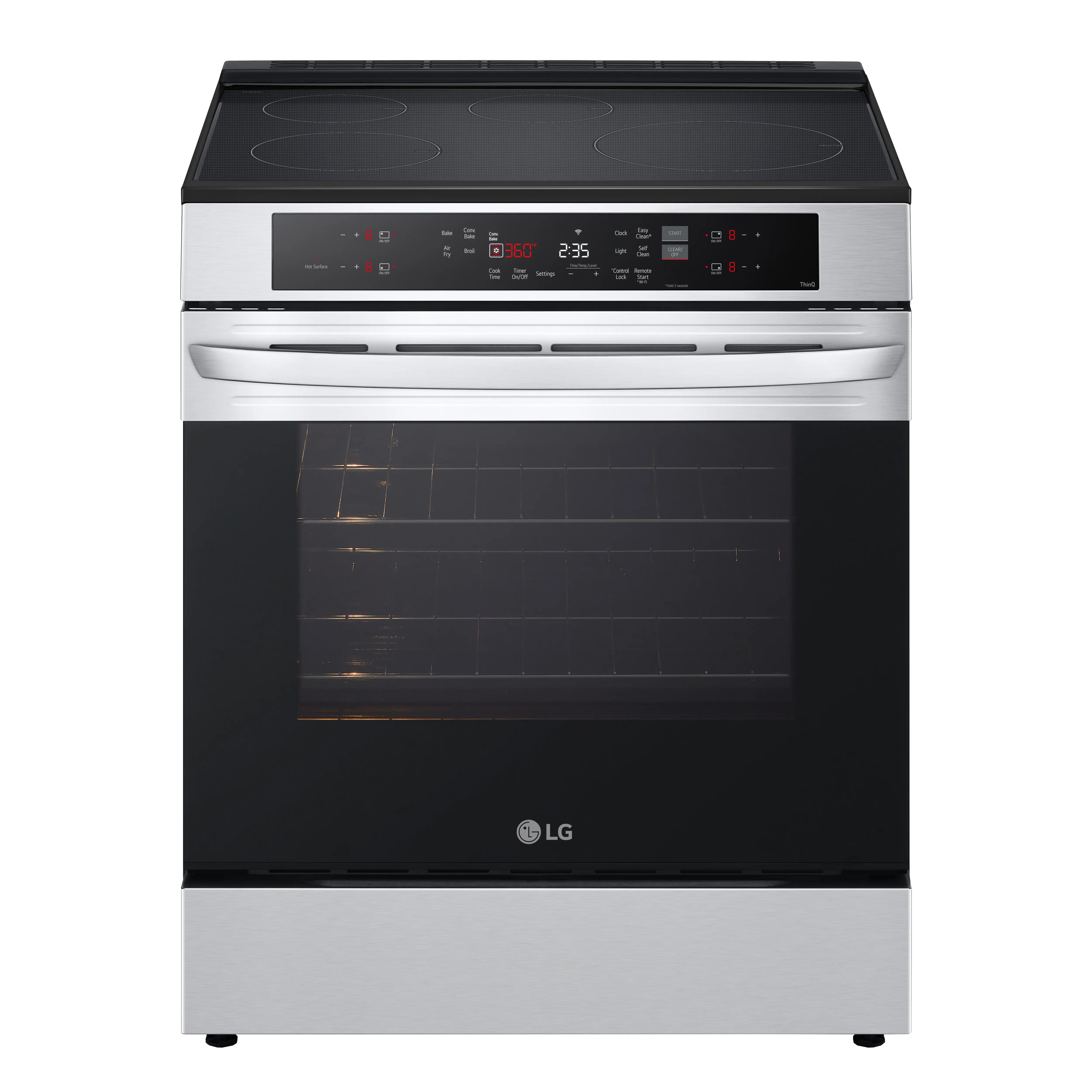 LSIL6332FE LG 6.3 Cu Ft Induction Range - Stainless Steel-1