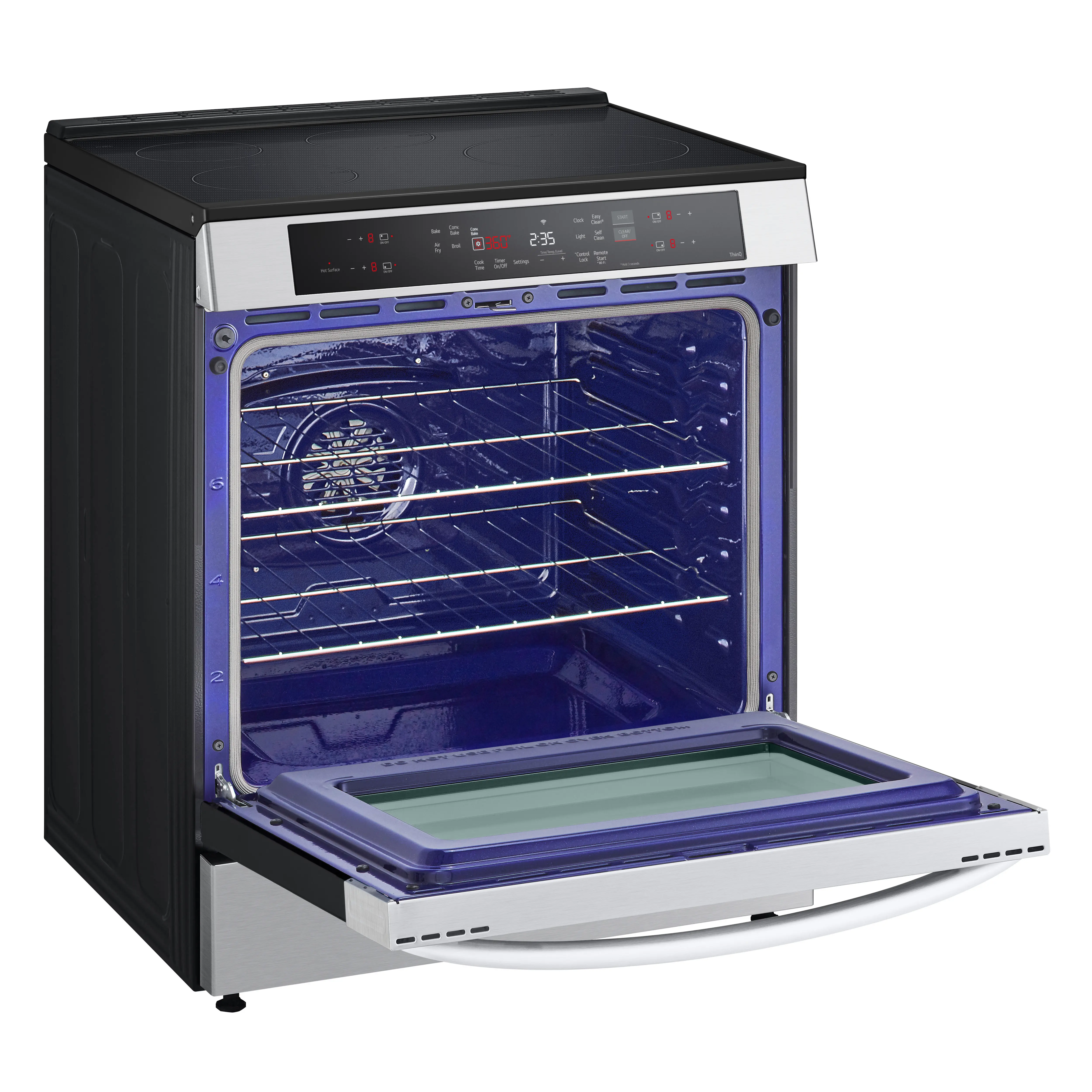 LSIL6332FE LG 6.3 Cu Ft Induction Range - Stainless Steel-4