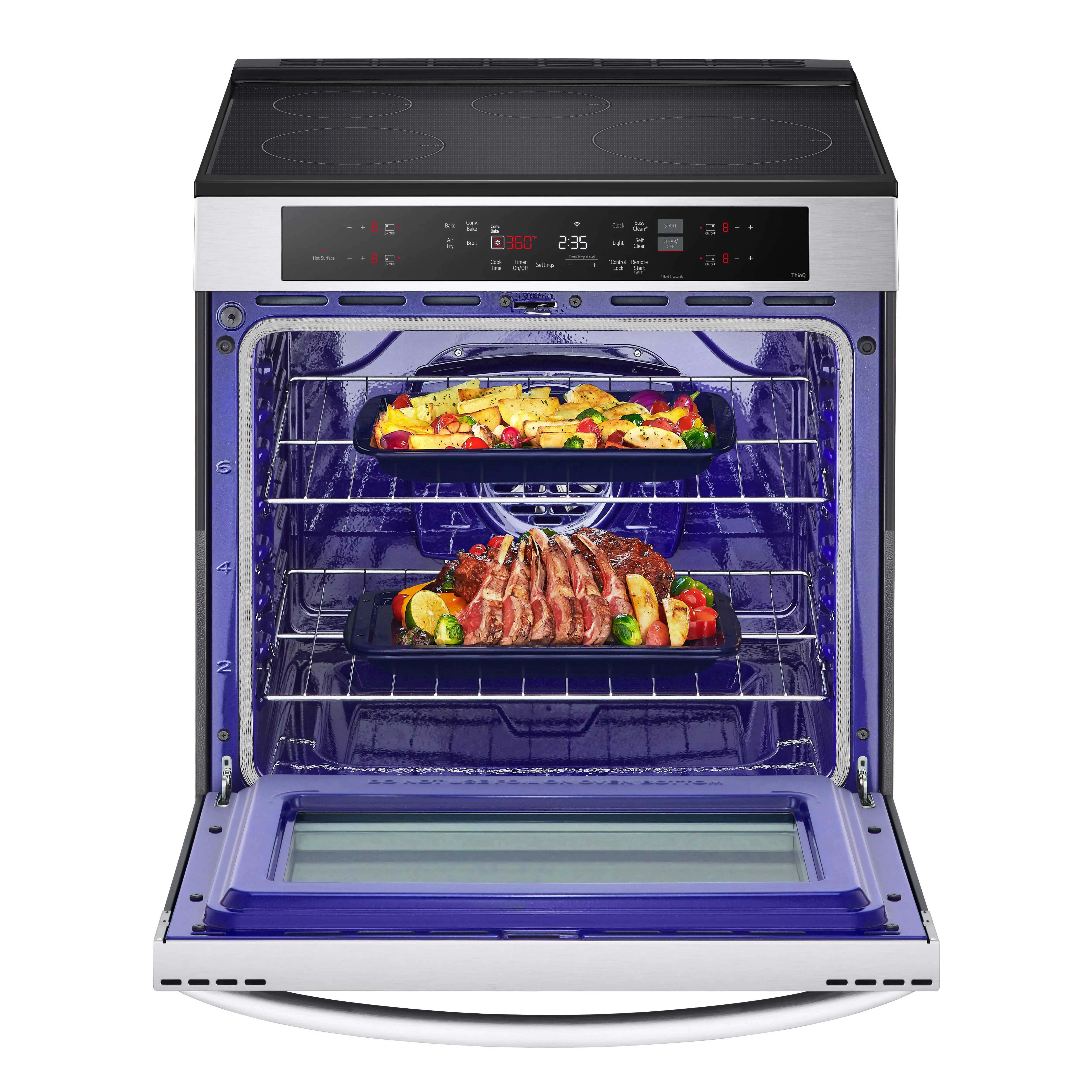 LSIL6332FE LG 6.3 Cu Ft Induction Range - Stainless Steel-6