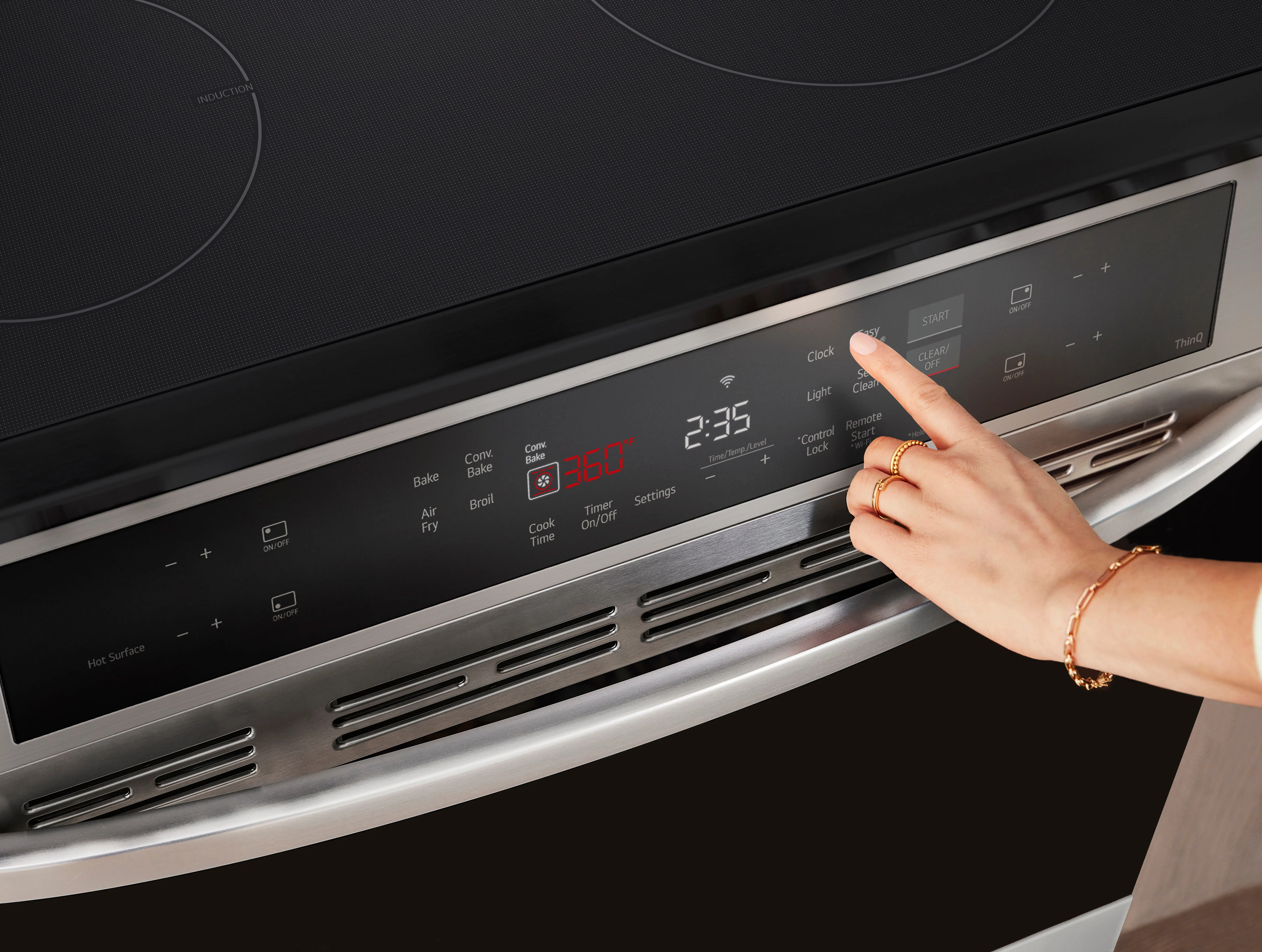 LSIL6332FE LG 6.3 Cu Ft Induction Range - Stainless Steel-9