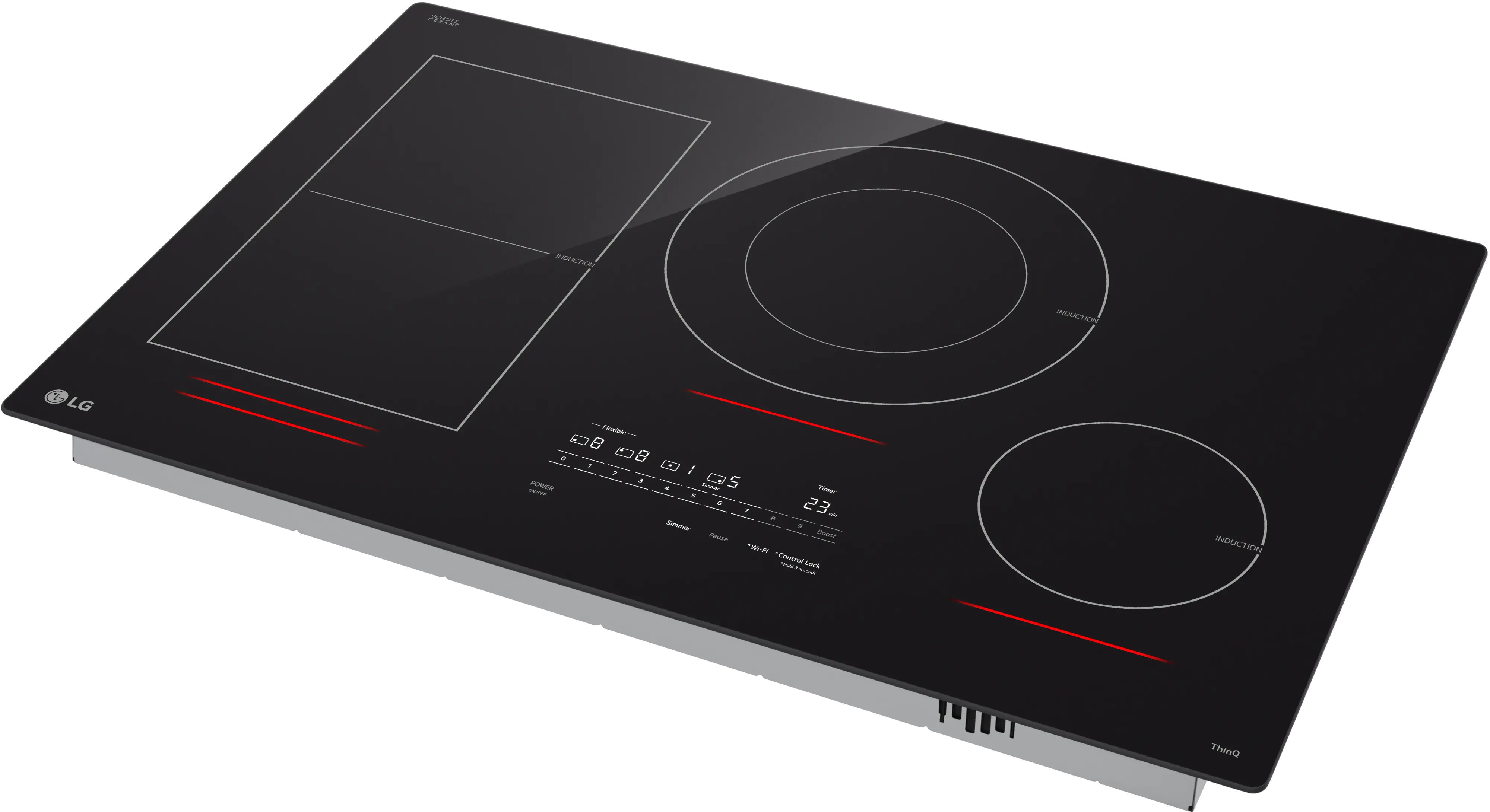 CBIH3017BE LG 30 Inch Induction Cooktop - Black-7