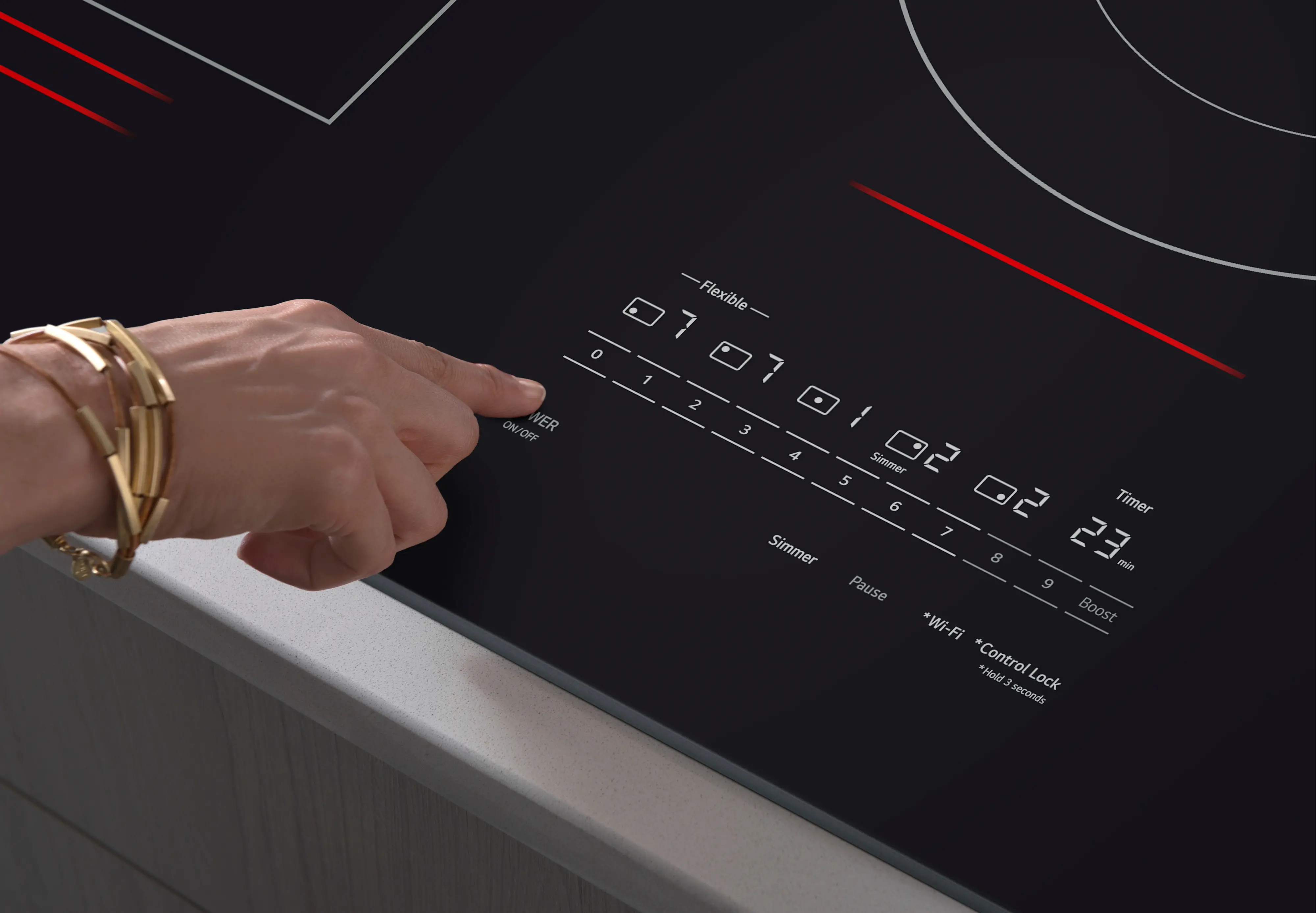 CBIH3617BE LG 36  Smart Induction Cooktop - Black-4