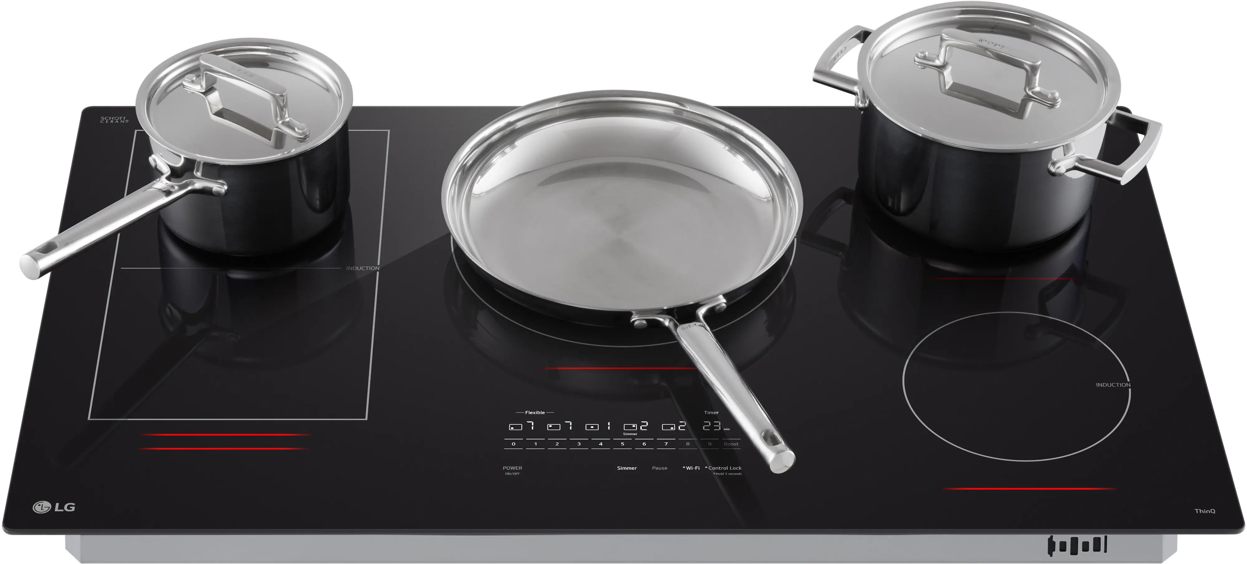 CBIH3617BE LG 36  Smart Induction Cooktop - Black-5