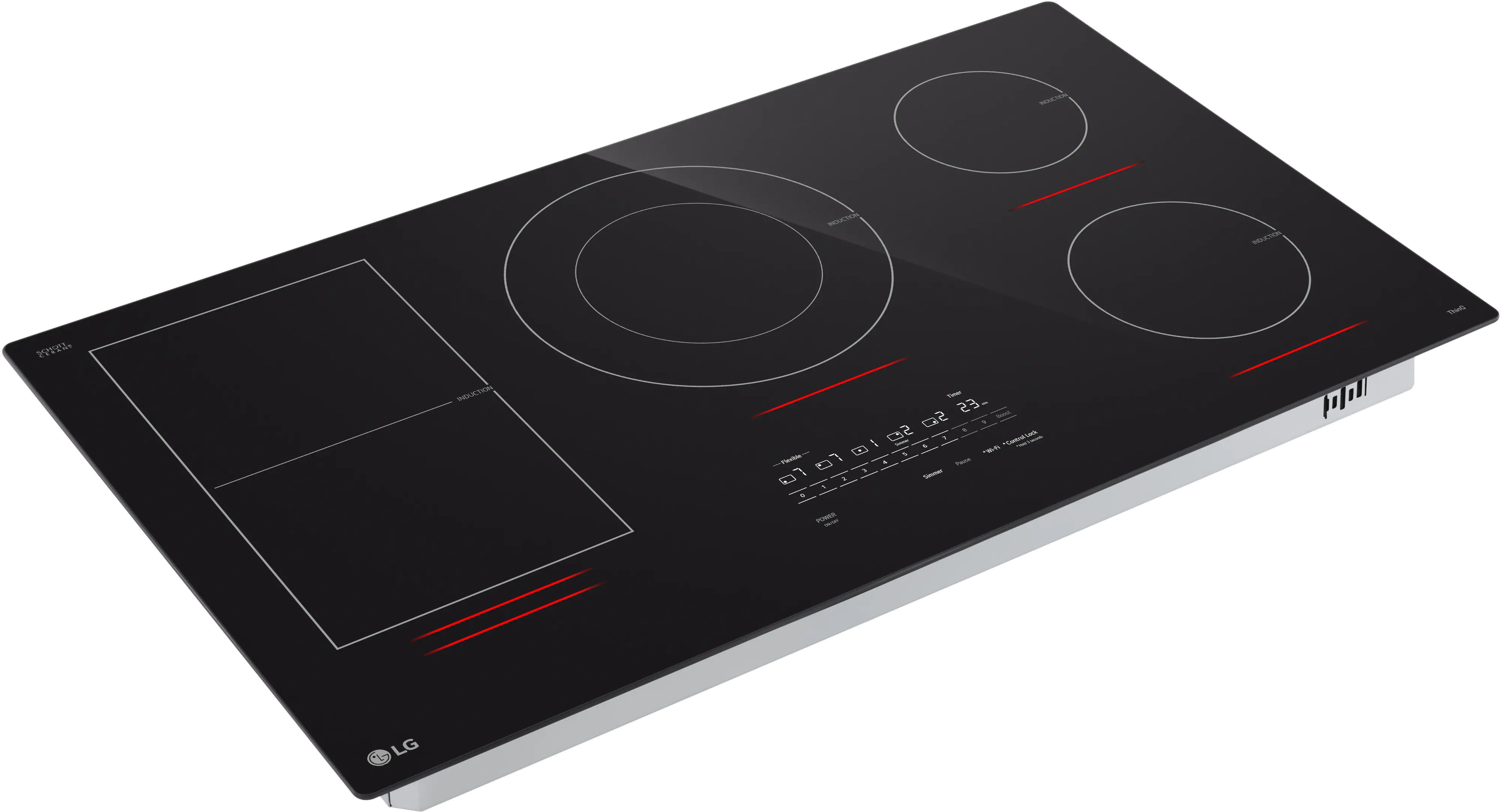 CBIH3617BE LG 36  Smart Induction Cooktop - Black-8