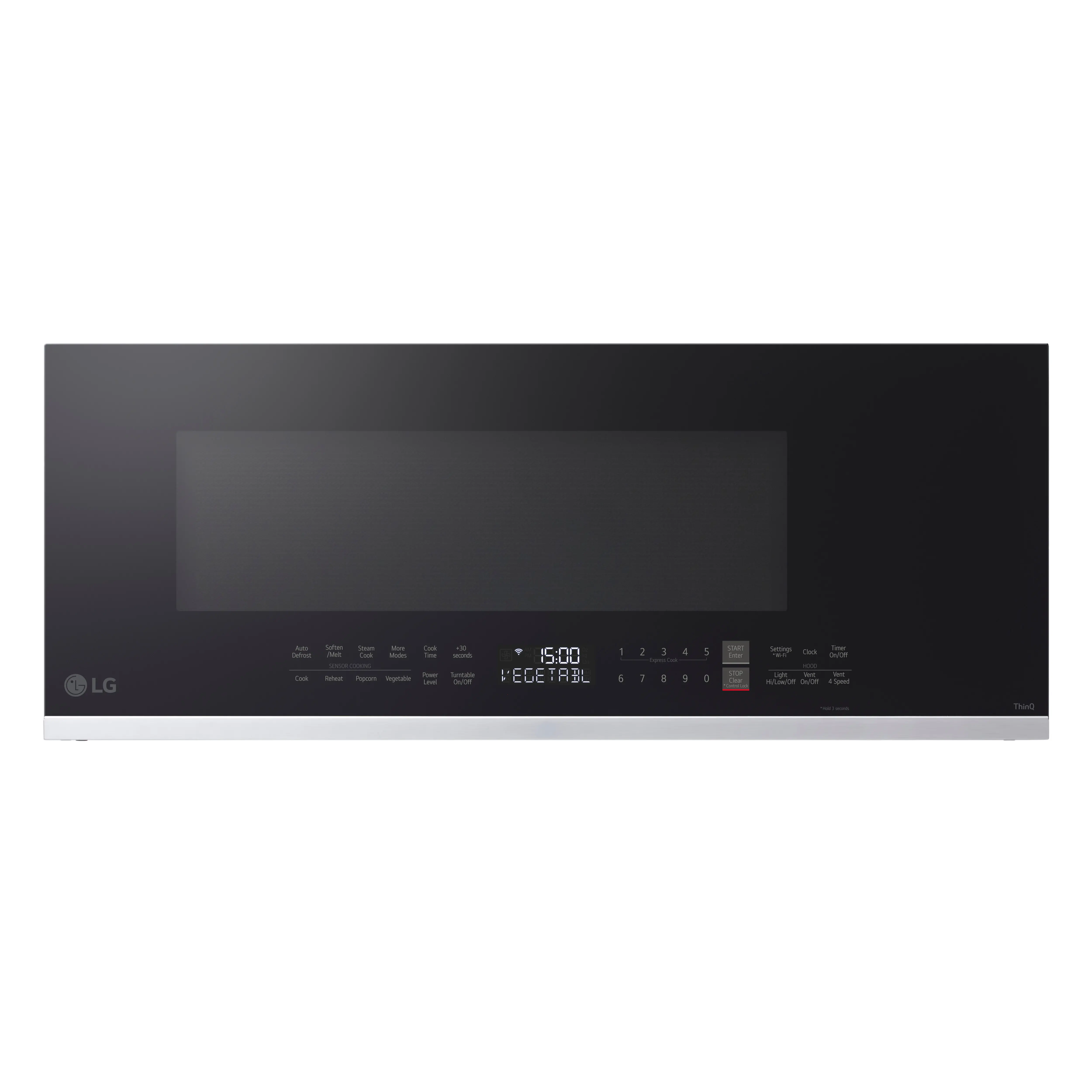 MVEF1337F LG 1.3 Cu Ft Over The Range Microwave - Stainless Steel-1